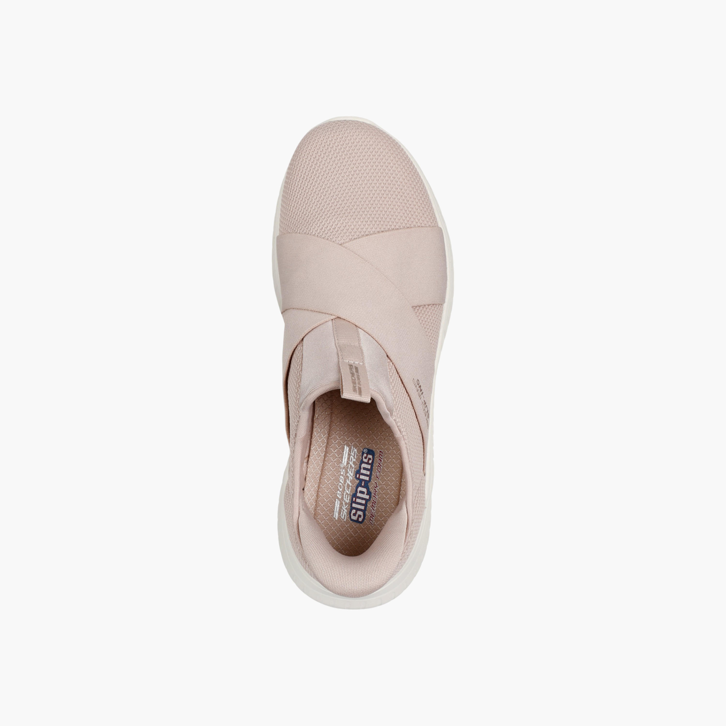 Skechers Women's BOBS SQUAD CHAOS Slip-On Sports Shoes - 117505-TAN-women-shoes-sneakers-image-3