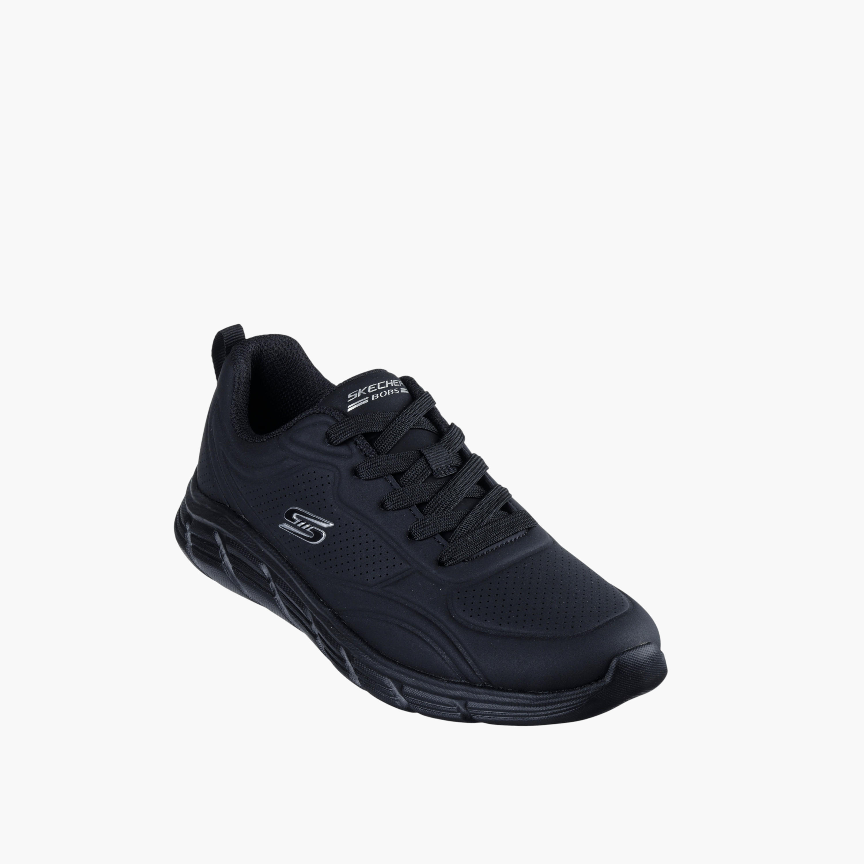 حذاء رياضي برباط للنساء من سكيتشرز - 117715-BBK-women-shoes-sneakers-image-1