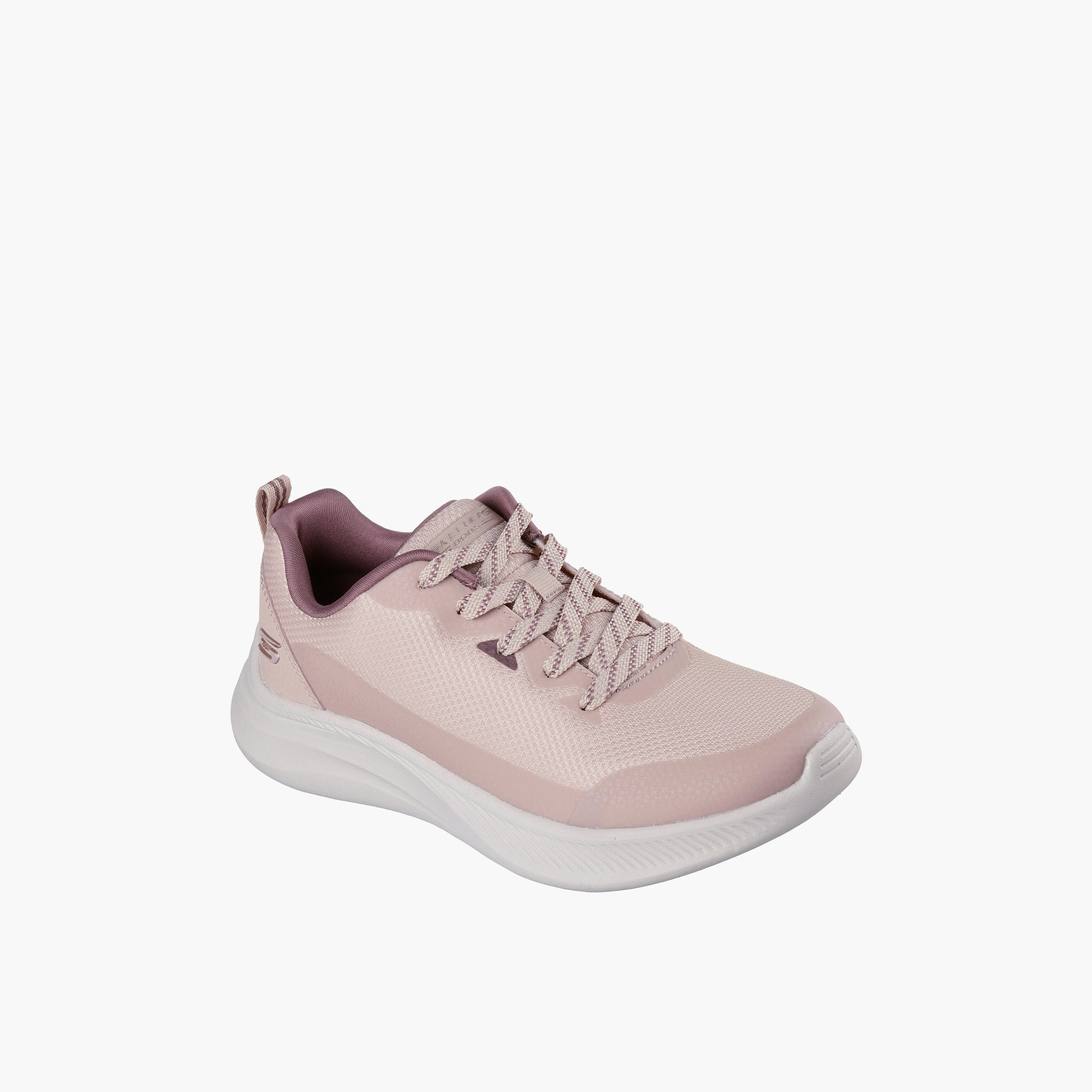 Skechers Women BOBS MODA FLEX Lace-Up Ankle Sneakers-women-shoes-sneakers-image-1
