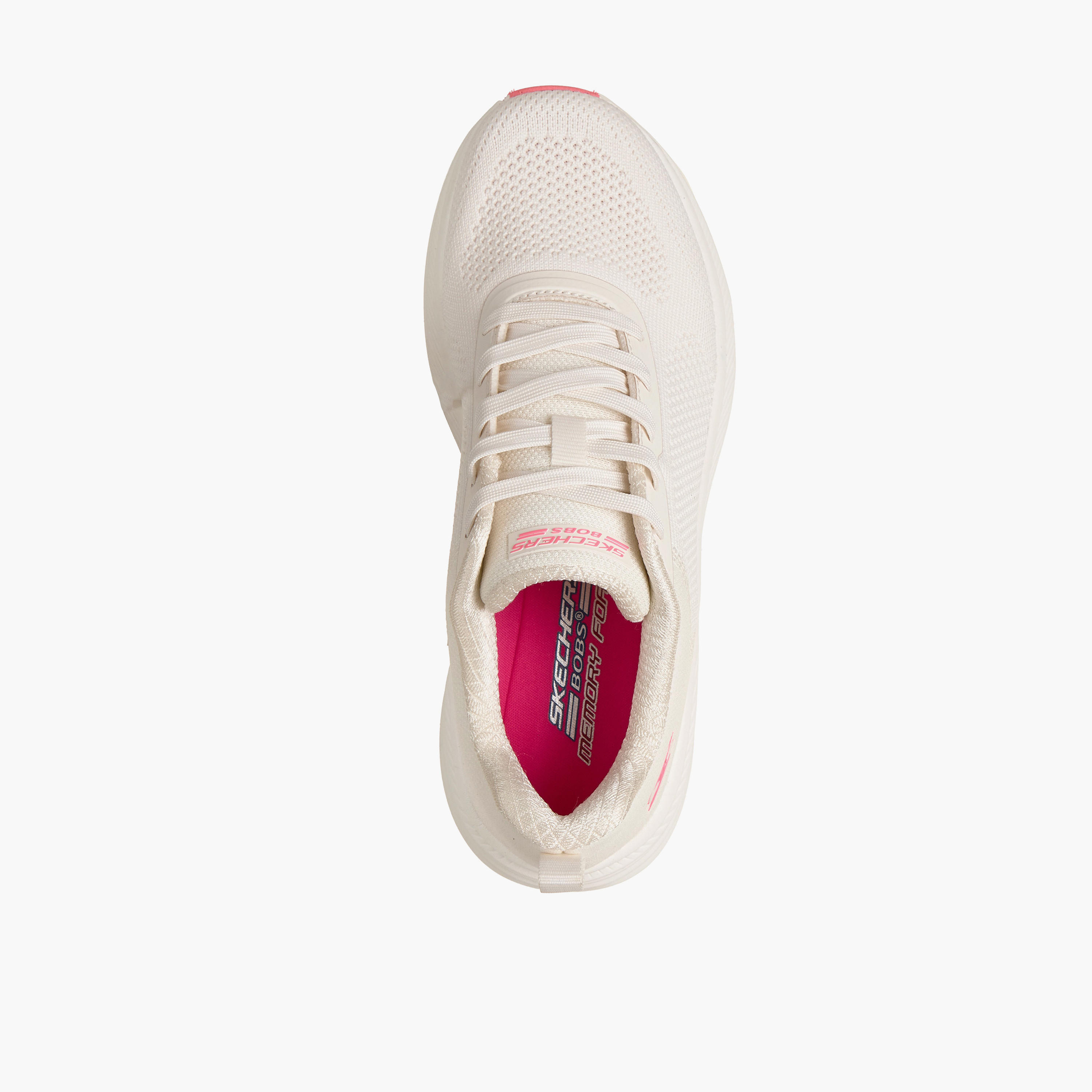 Skechers Women BOBS SKILLZ Lace-Up Sports Shoes - 117755-NAT-CP-women-shoes-sneakers-image-2