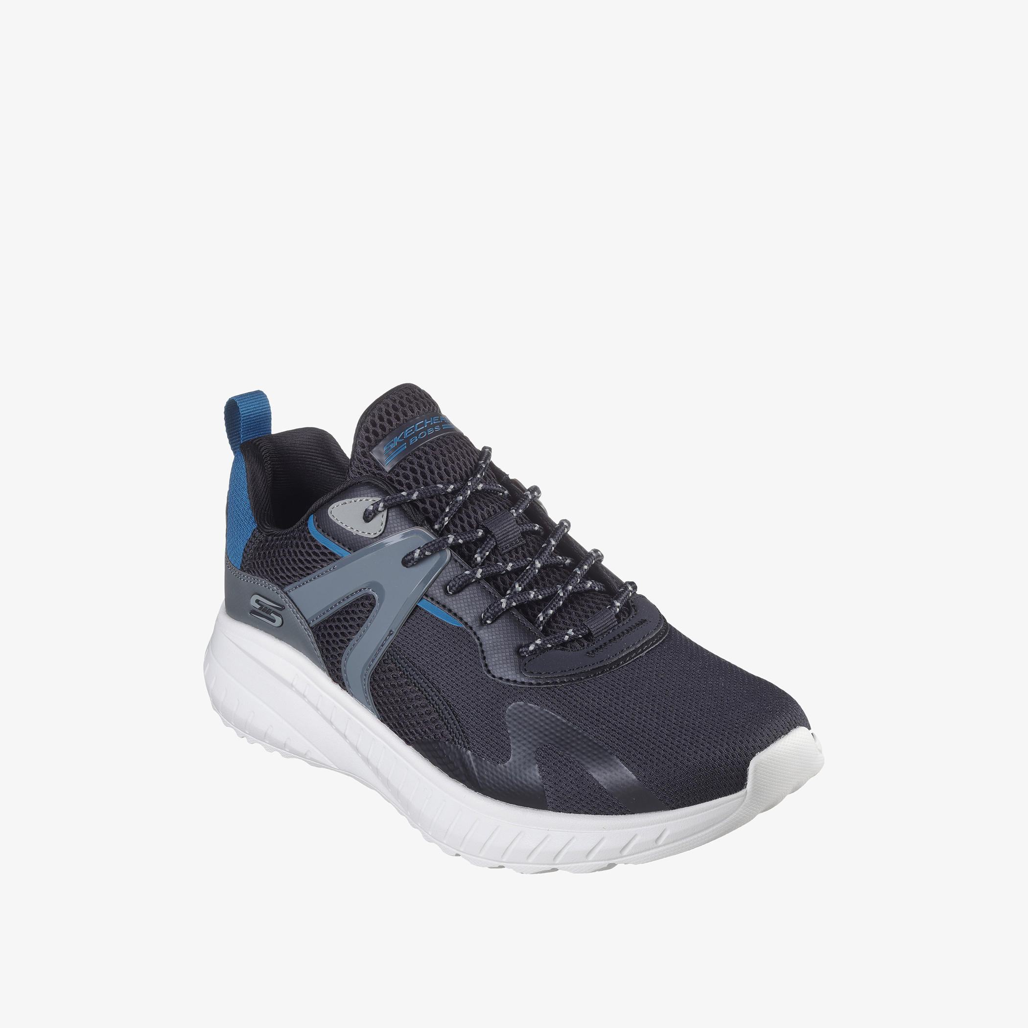 Skechers Men's Lace-Up Sports Shoes - BOBS SQUAD CHAOS-sports-men-shoes-image-1