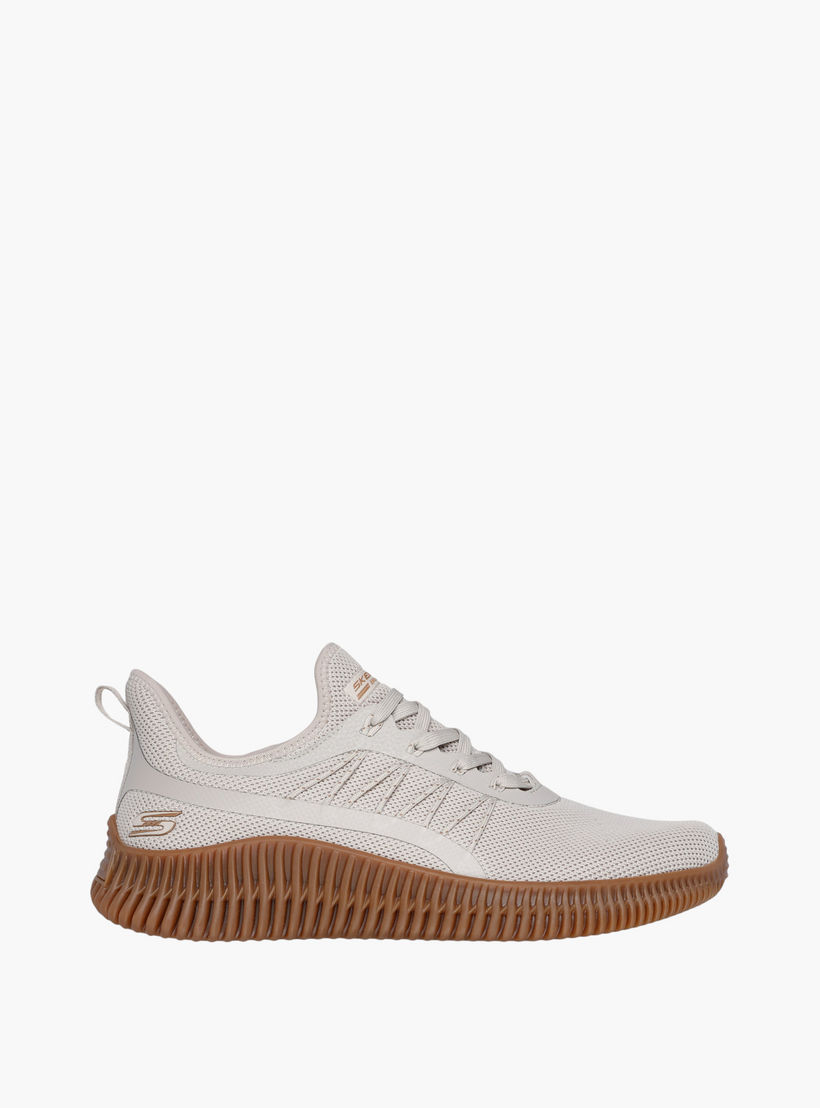 Skechers Men's BOBS GEO Lace-Up Sports Shoes - 118172-TPE-sports-men-shoes-image-2