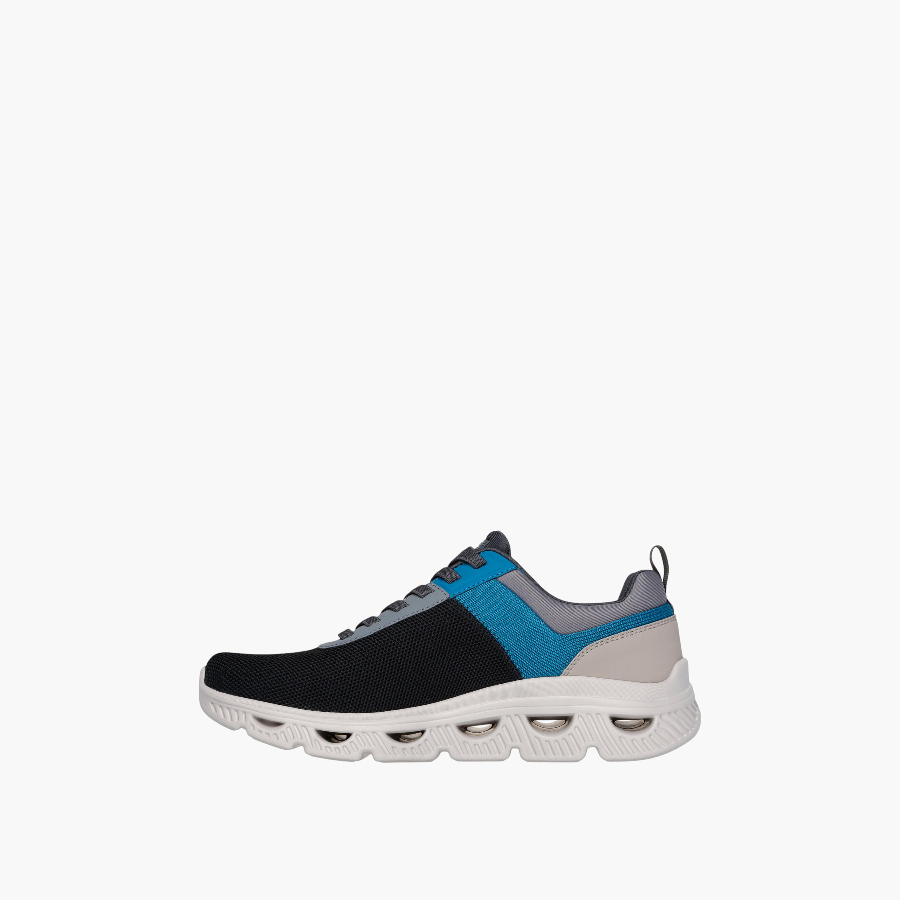 حذاء رياضي أرك ويفز برباط للرجال من سكتشرز - 118185-BKMT-sports-men-shoes-image-5