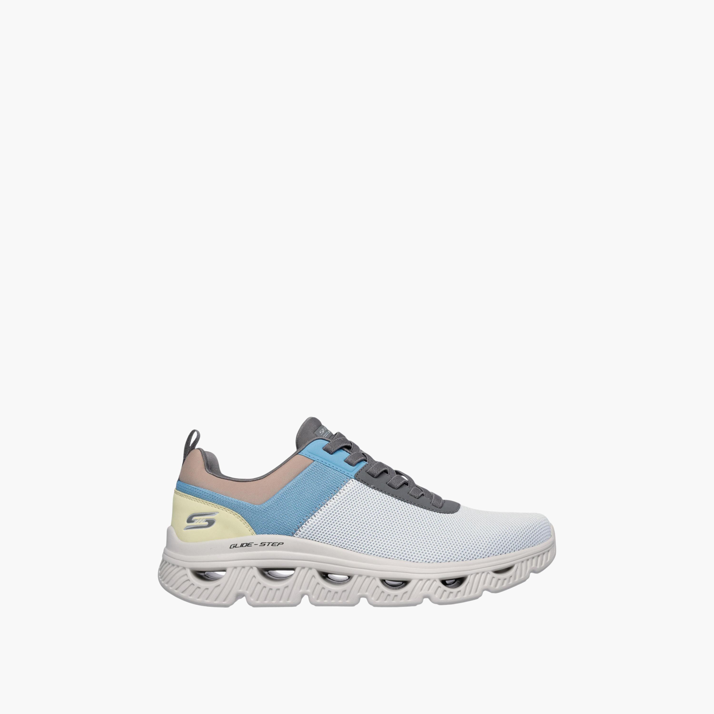 حذاء رياضي أرك ويفز برباط للرجال من سكتشرز - 118185-BLMT-sports-men-shoes-image-2