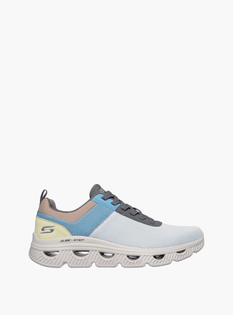 حذاء رياضي أرك ويفز برباط للرجال من سكتشرز - 118185-BLMT-sports-men-shoes-image-2