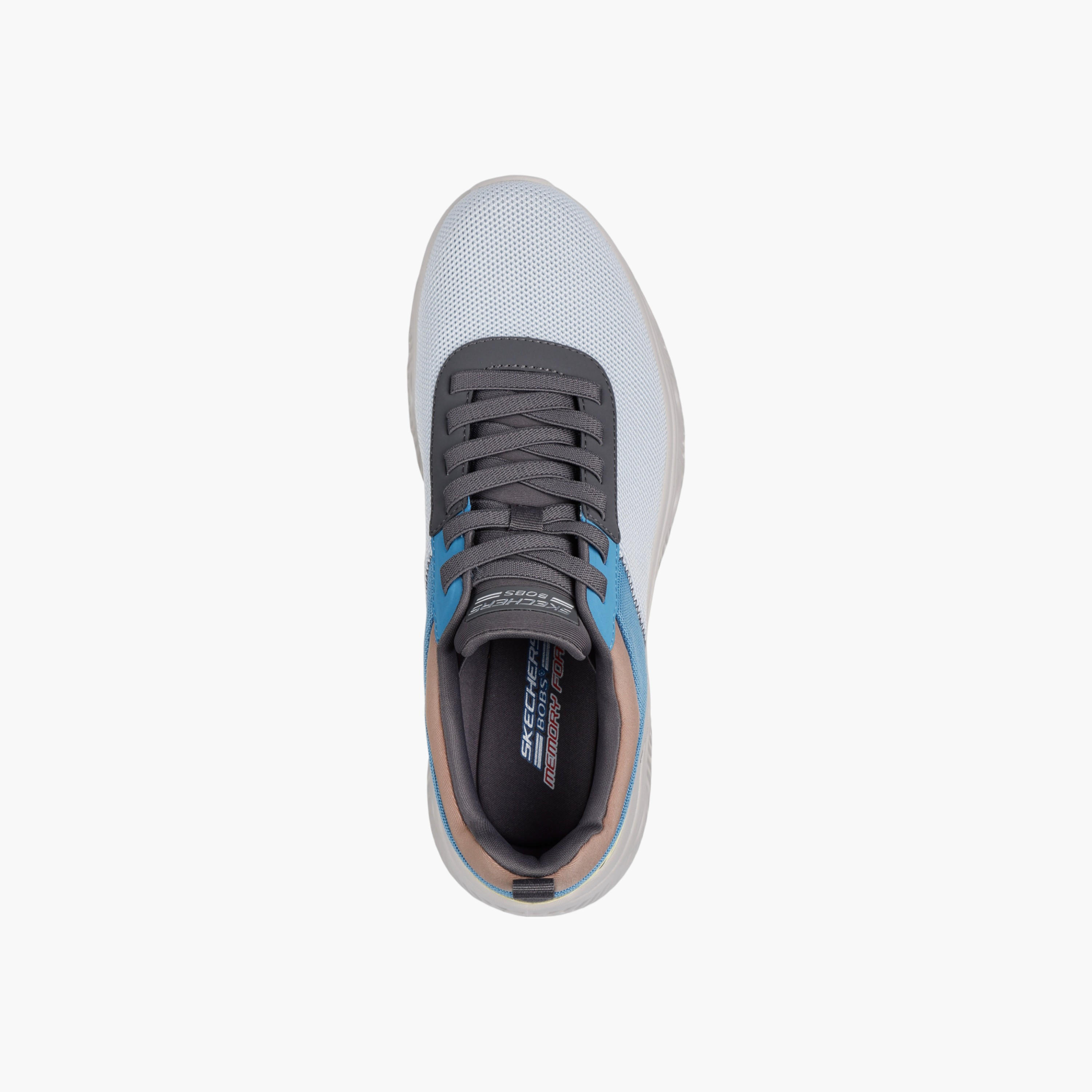 حذاء رياضي أرك ويفز برباط للرجال من سكتشرز - 118185-BLMT-sports-men-shoes-image-3