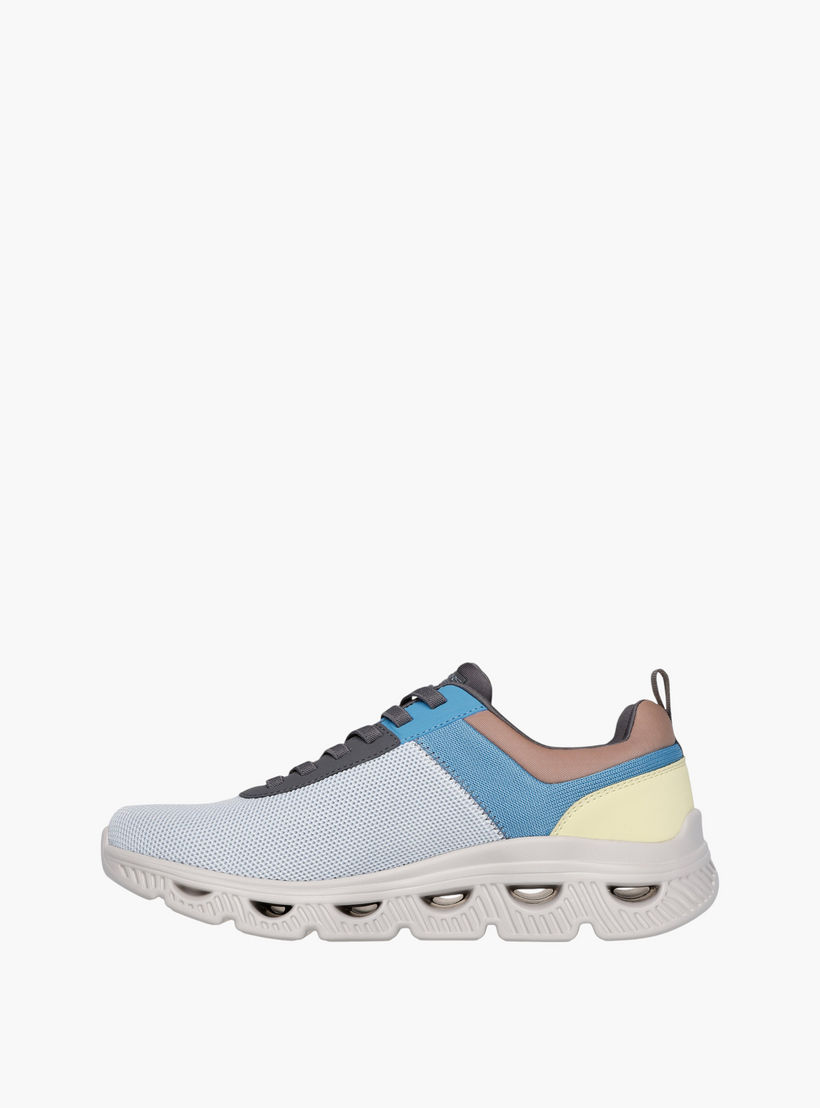 حذاء رياضي أرك ويفز برباط للرجال من سكتشرز - 118185-BLMT-sports-men-shoes-image-5
