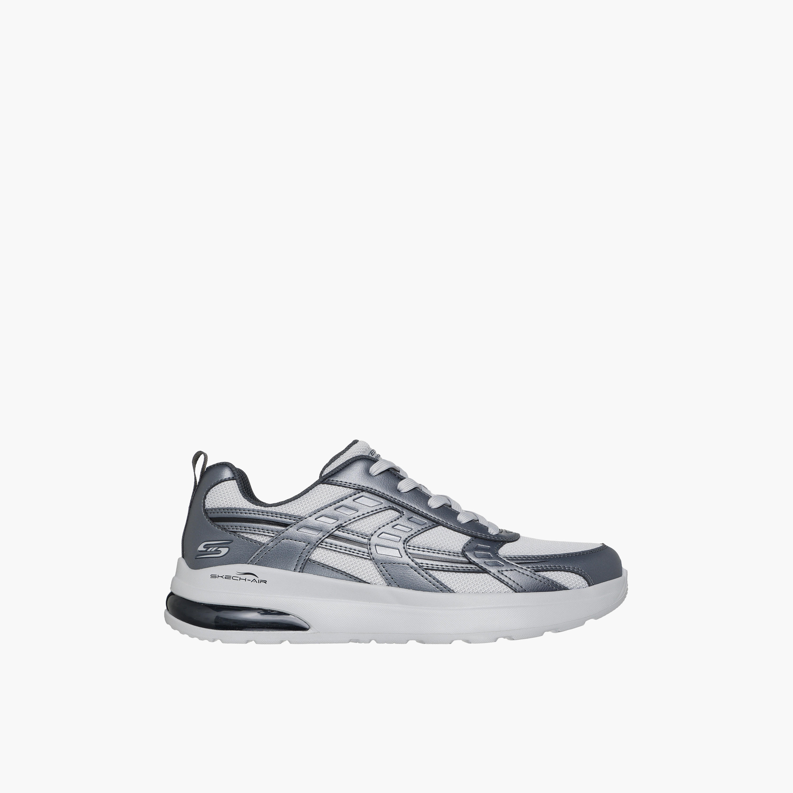 Skechers Men Bobs Vision Air Lace-Up Ankle Sneakers-sports-men-shoes-image-4