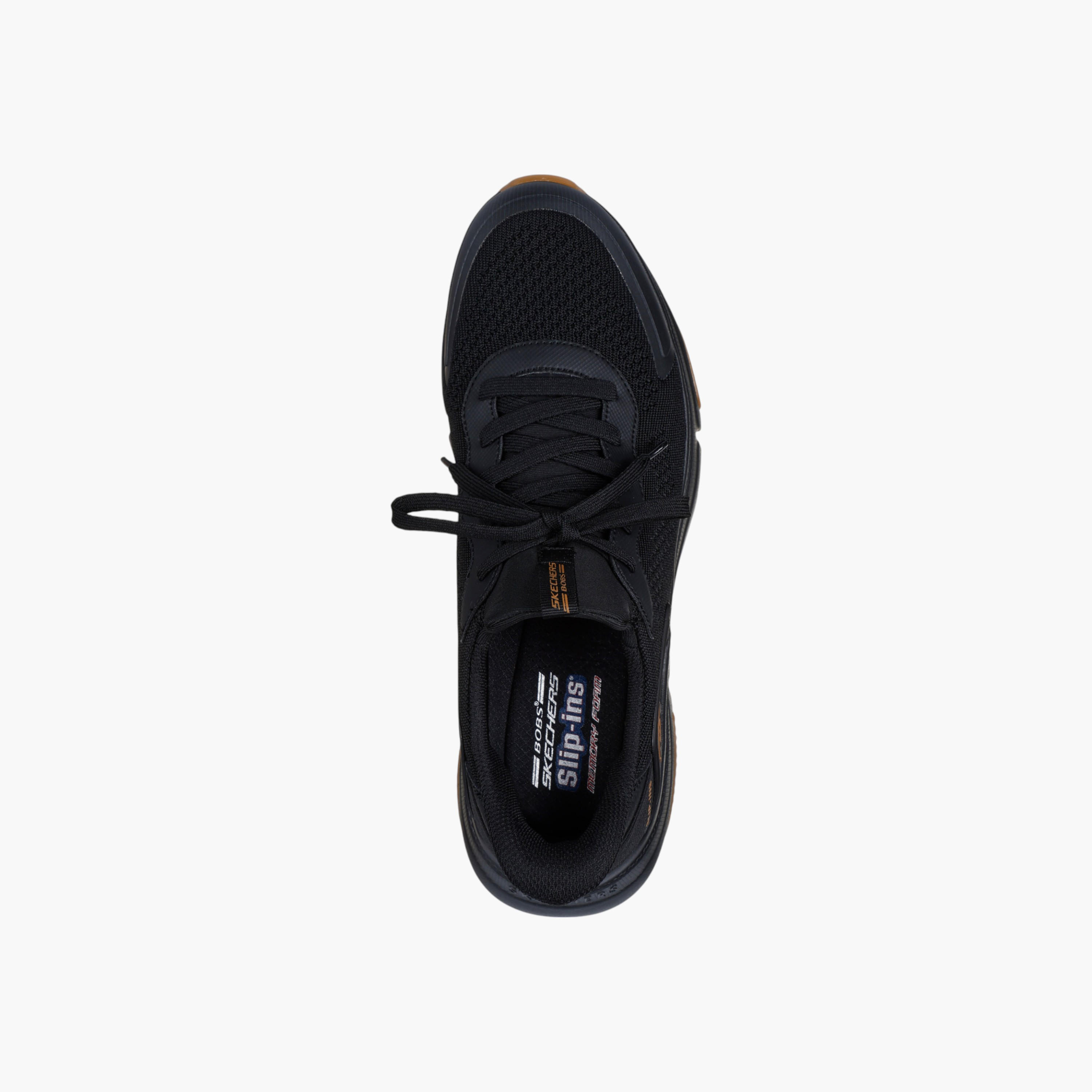 حذاء جري بوبس سبارو فليكس برباط للرجال من سكتشرز - 118310-BBK-sports-men-shoes-image-3