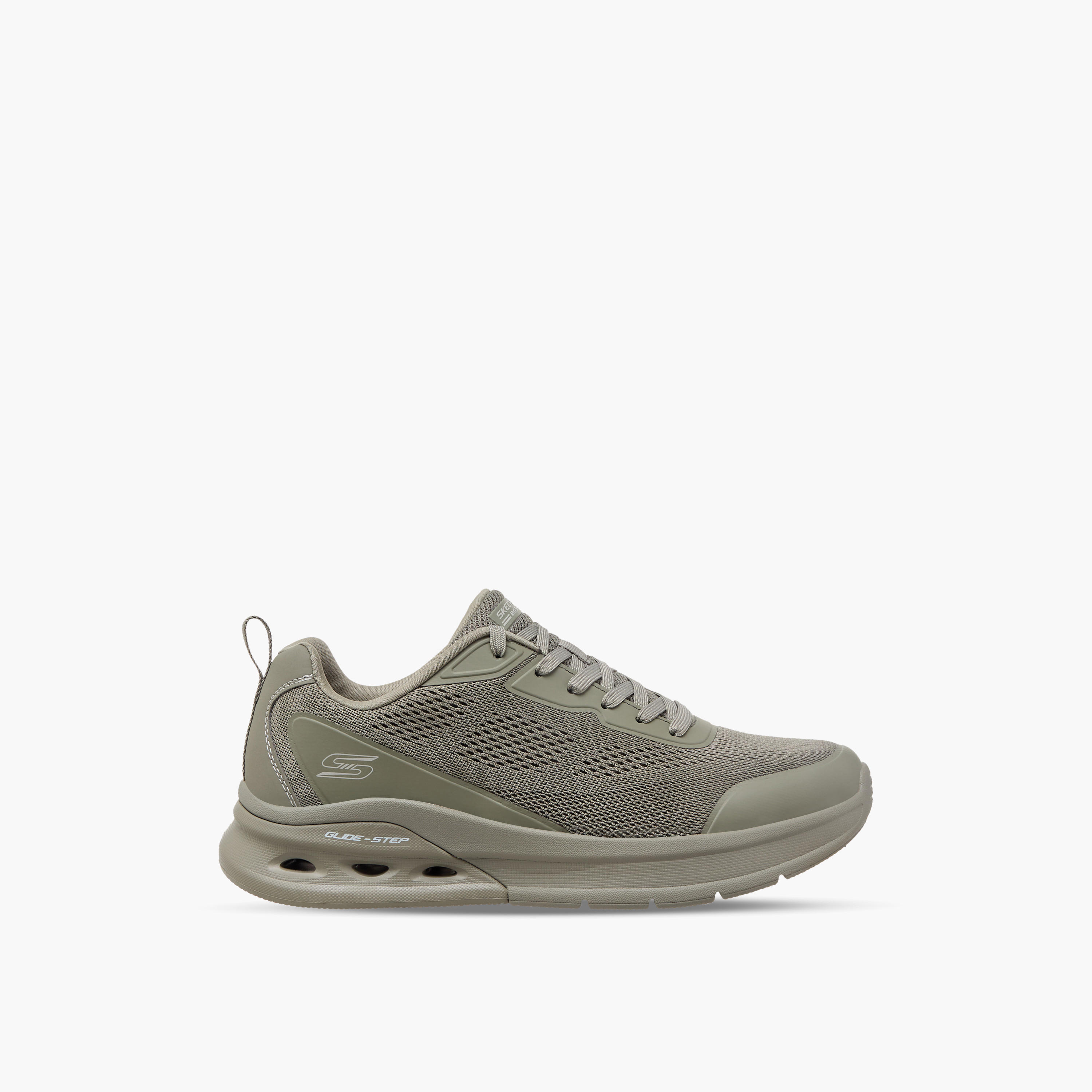 Skechers Men Textured Lace-Up Sports Shoes-men-shoes-sports-image-3