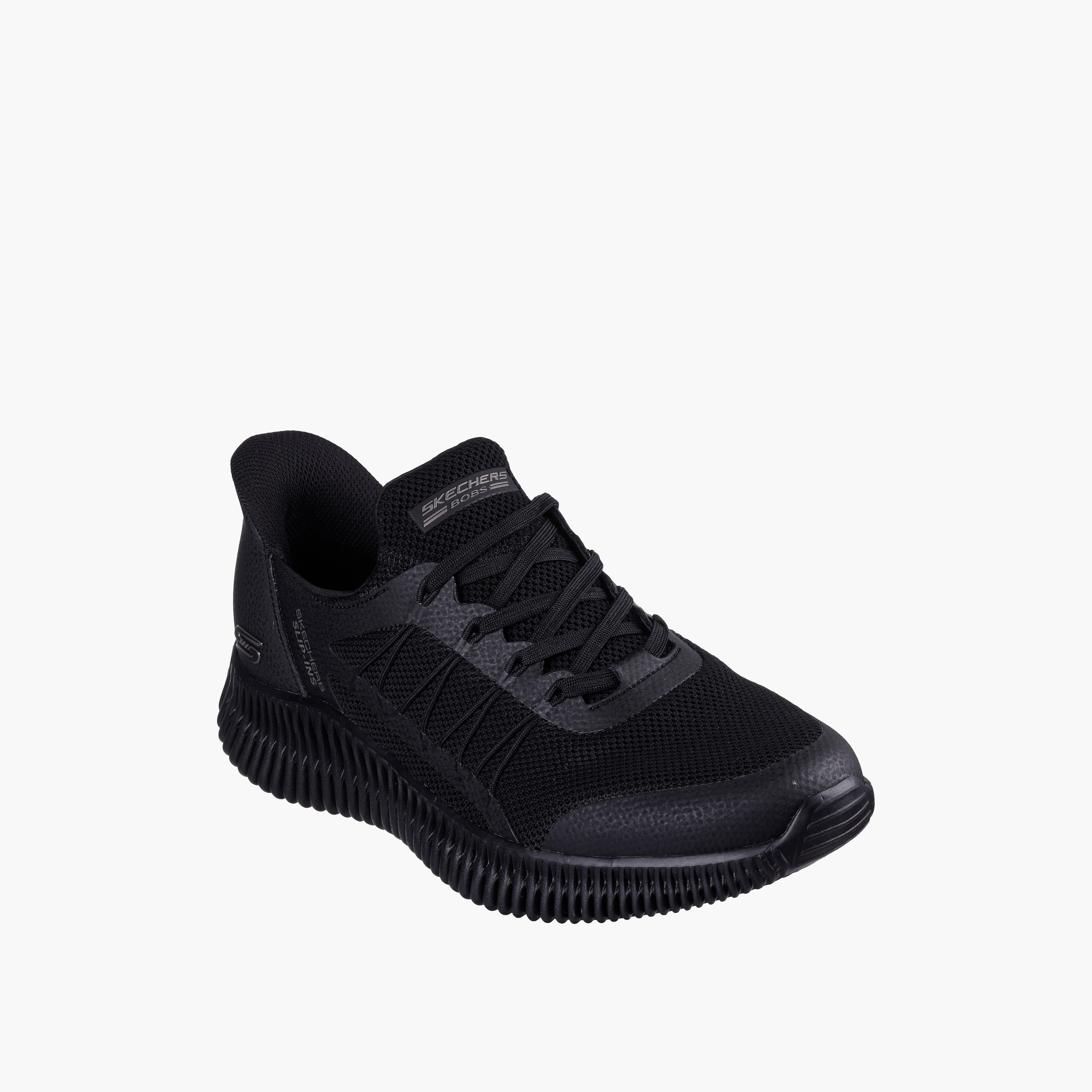 حذاء رياضي بوبس جيو لايت بلون واحد للرجال من سكيتشرز-sports-men-shoes-image-1