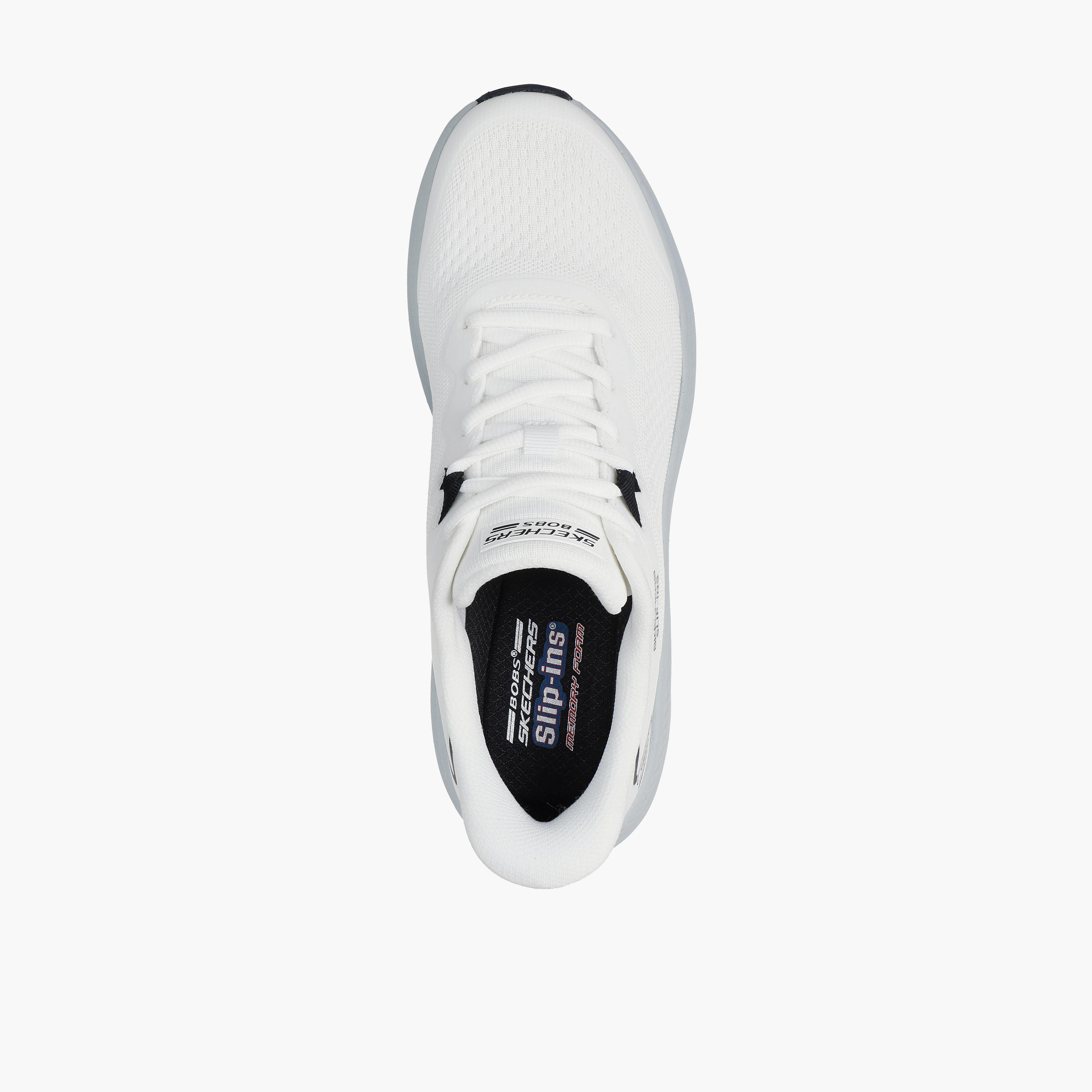 Skechers Men Bobs Skillz Bungee Slip-On Ankle Sneakers-sports-men-shoes-image-2