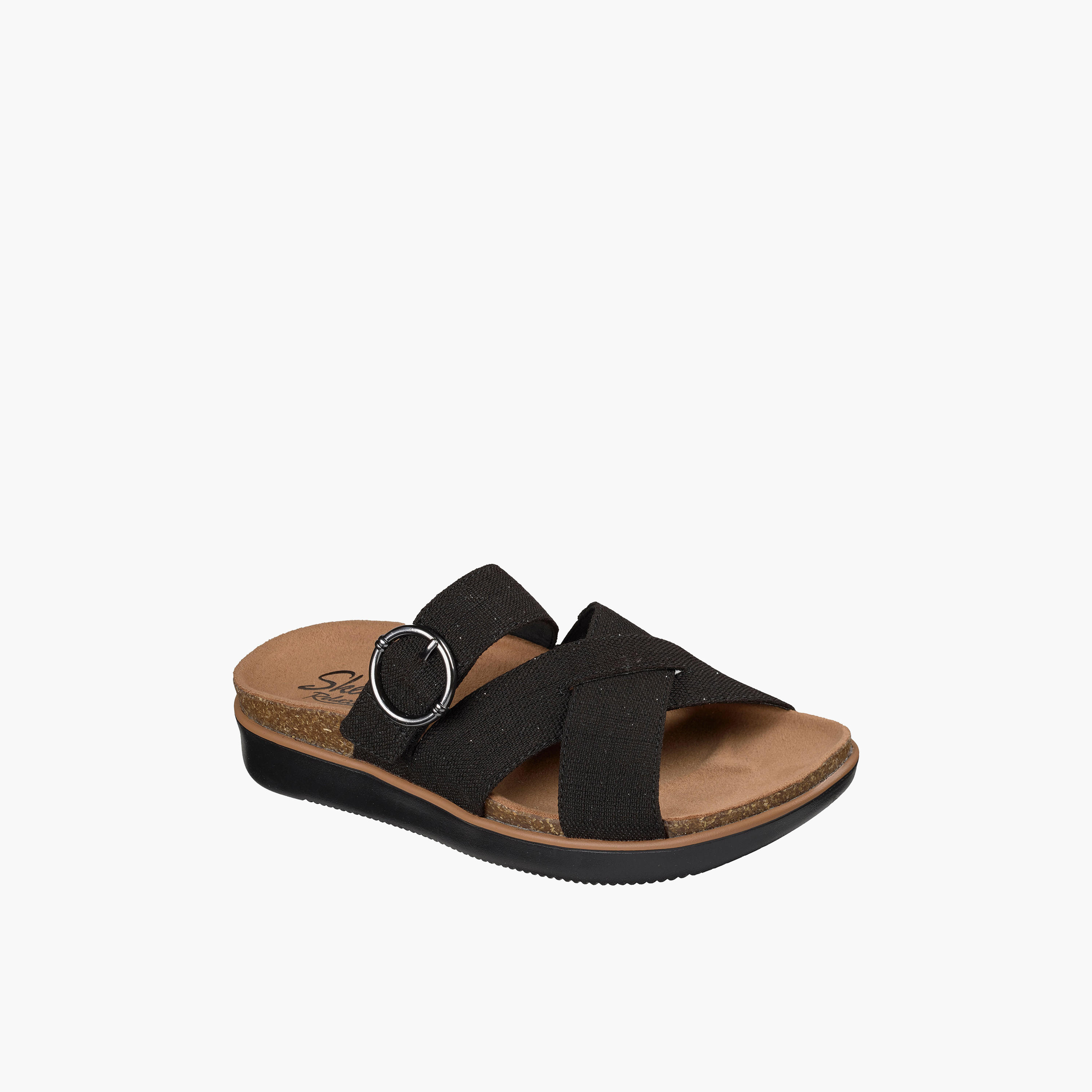 Skechers Women LIFTED COMFORT Slip-On Sandals-sports-women-shoes-image-1