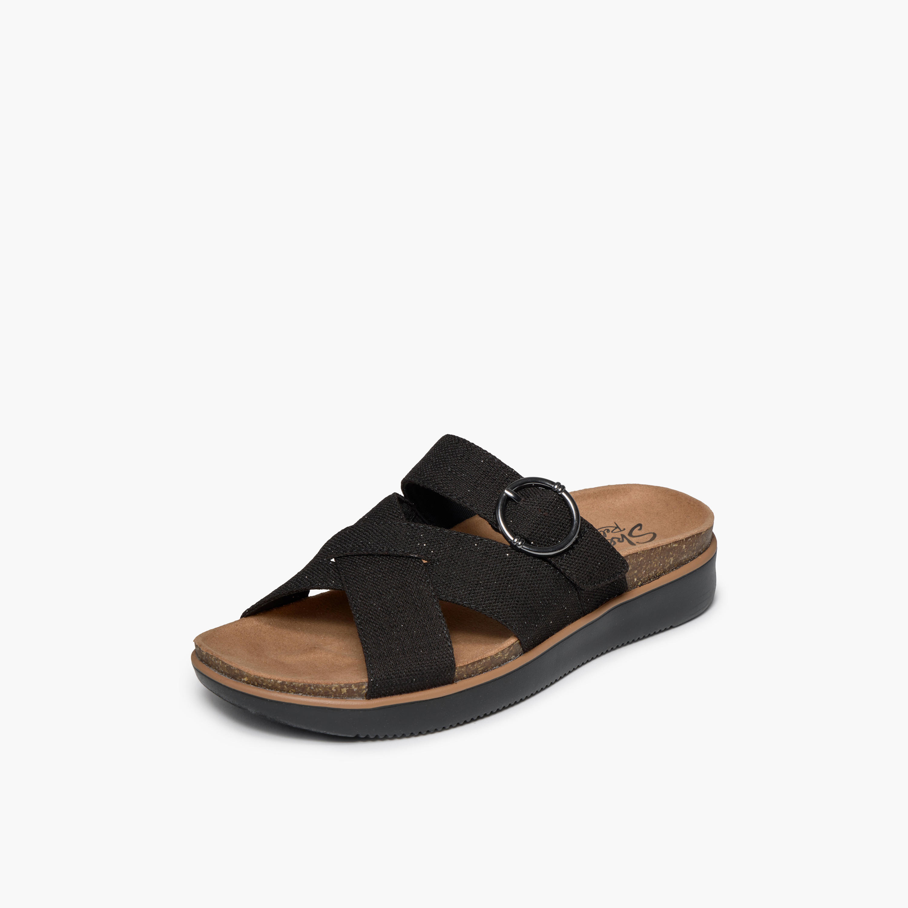 Skechers Women LIFTED COMFORT Slip-On Sandals-sports-women-shoes-image-4