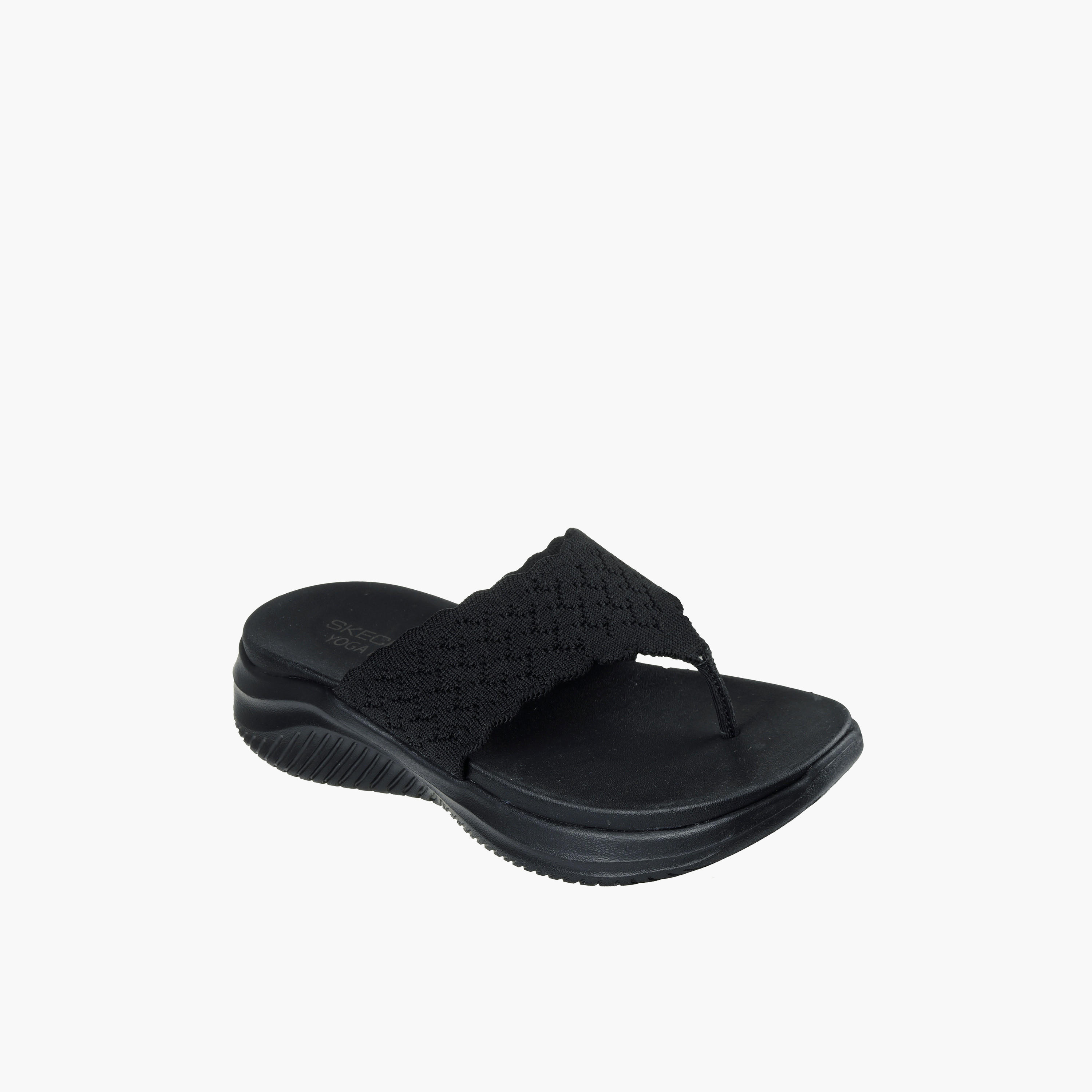 Skechers Women Ultra Flex 3.0 Slip-On Thong Sandals-sports-women-shoes-image-1