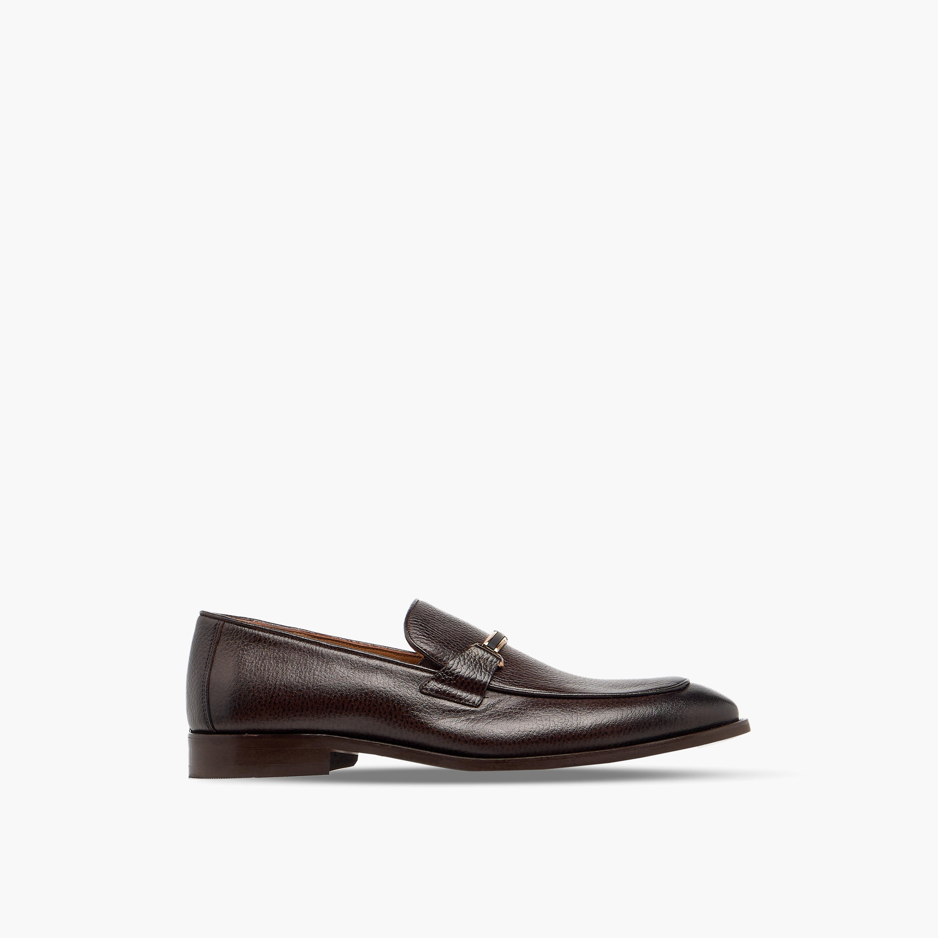 Duchini Men Metal Accent Genuine Leather Loafers-men-shoes-loafersandmoccasins-image-3