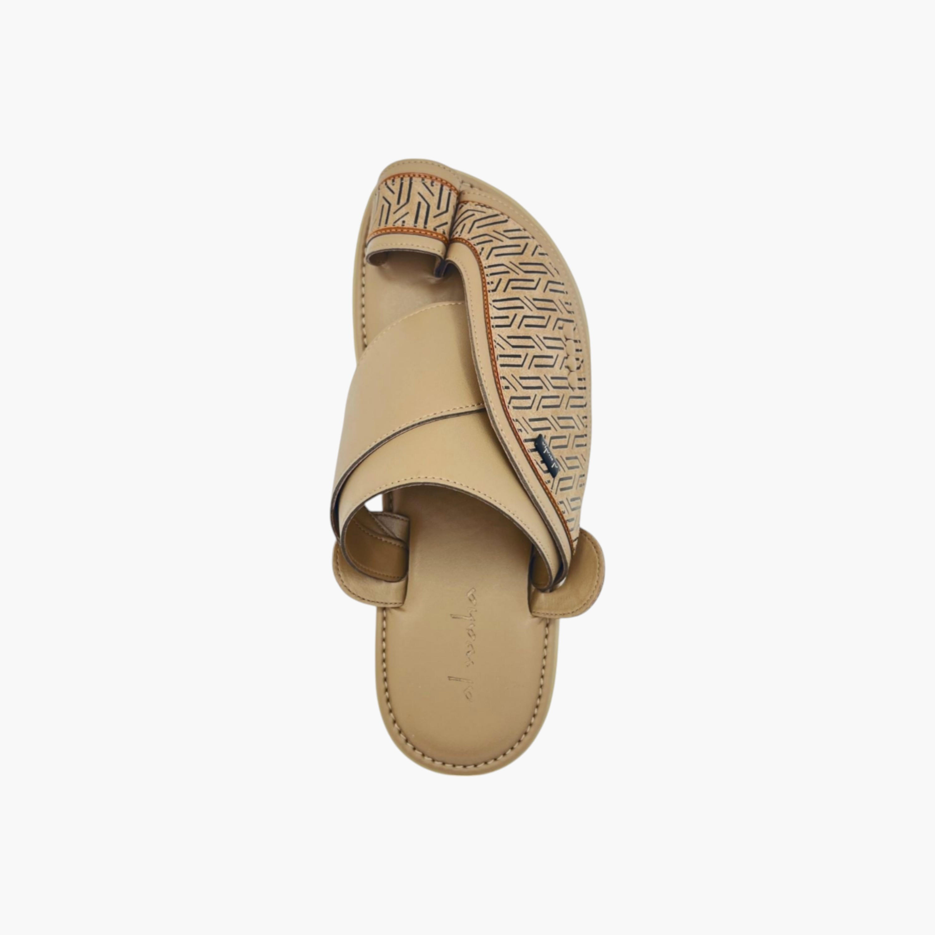 صندل عربي بارز الملمس سهل الارتداء بحلقة إصبع من الواحة-men-shoes-sandals-image-4