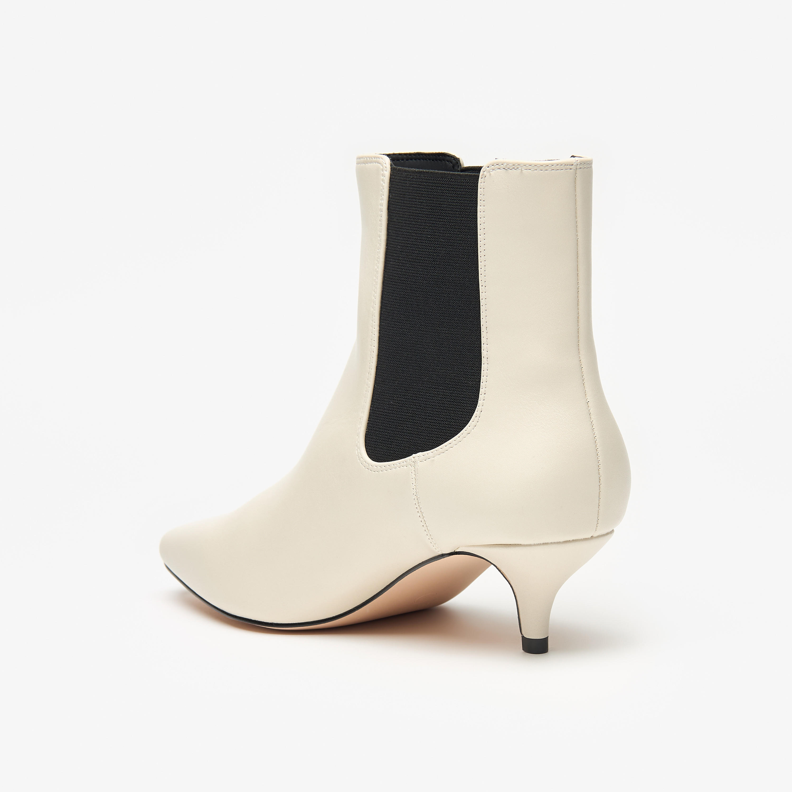 Celeste Women's Solid Slip-On Ankle Boots with Stilleto Heels-women-shoes-boots-image-2