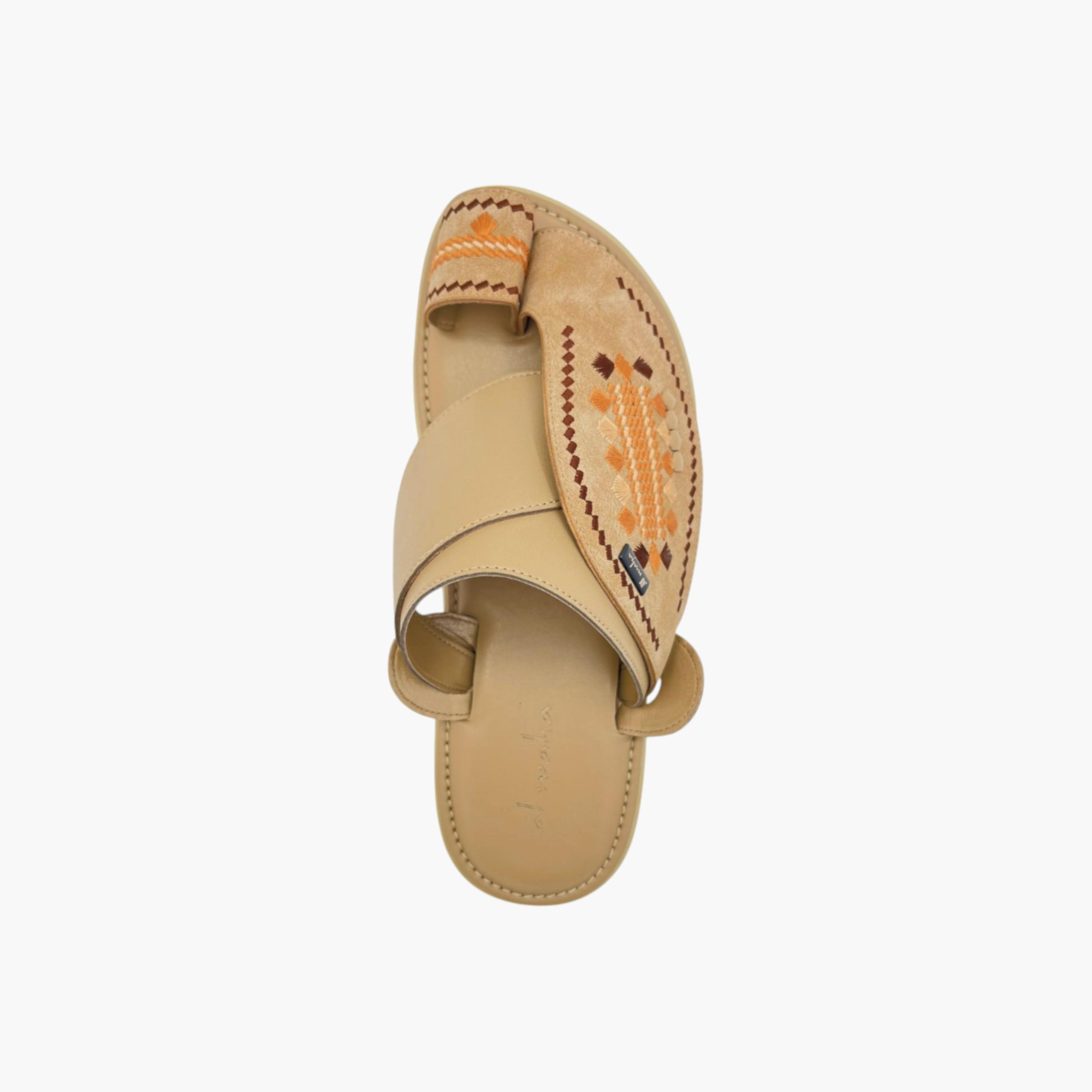 صندل عربي بارز الملمس سهل الارتداء بحلقة إصبع من الواحة-men-shoes-sandals-image-3
