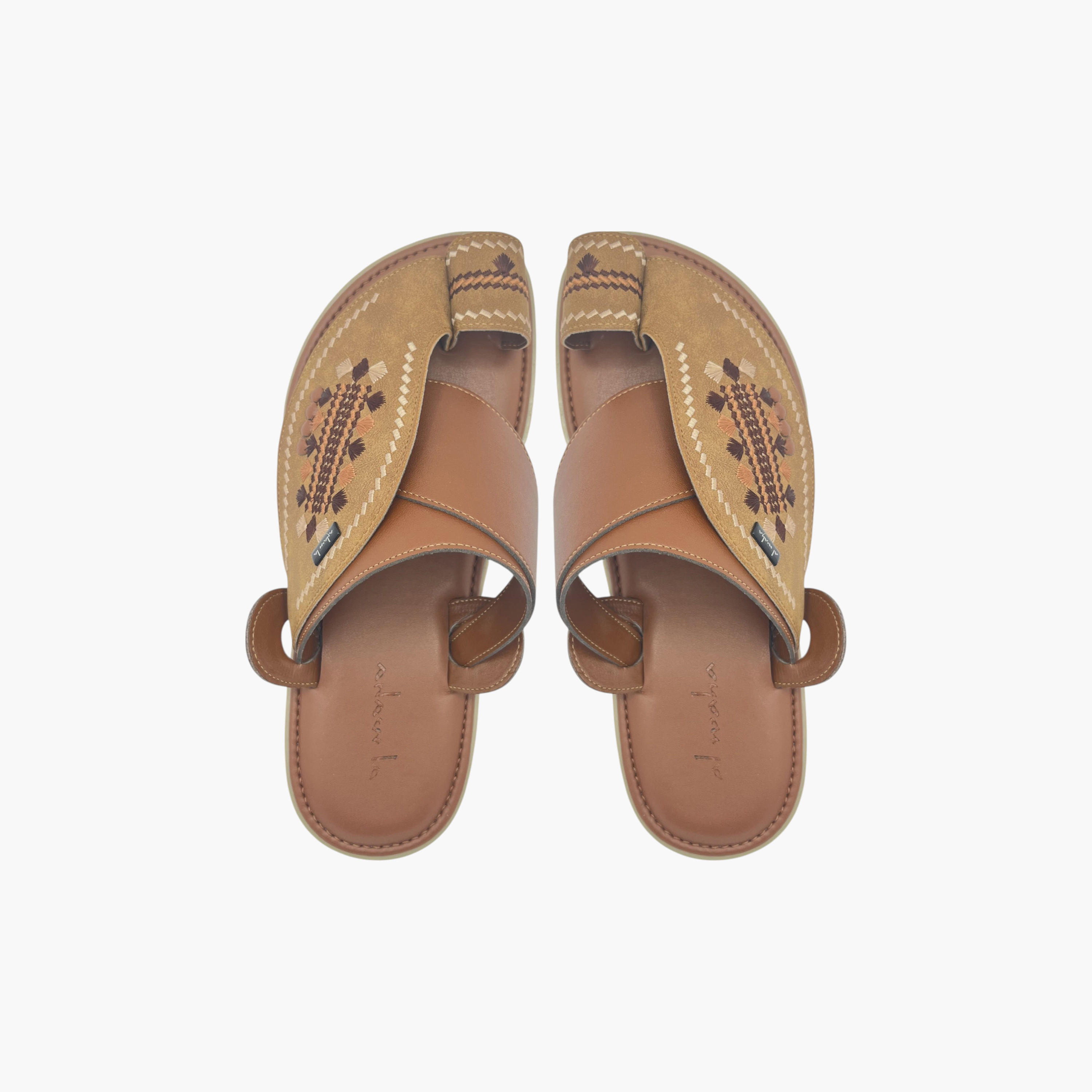 صندل عربي بارز الملمس سهل الارتداء بحلقة إصبع من الواحة-men-shoes-sandals-image-3