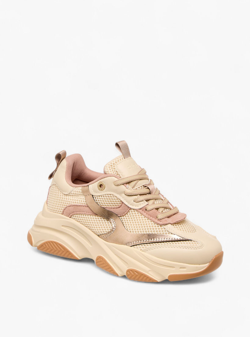 حذاء سنيكرز برباط إغلاق وألواح وألسنة سحب للنساء من سيليست-women-shoes-sneakers-image-3