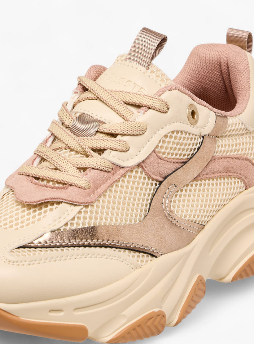 حذاء سنيكرز برباط إغلاق وألواح وألسنة سحب للنساء من سيليست-women-shoes-sneakers-image-5