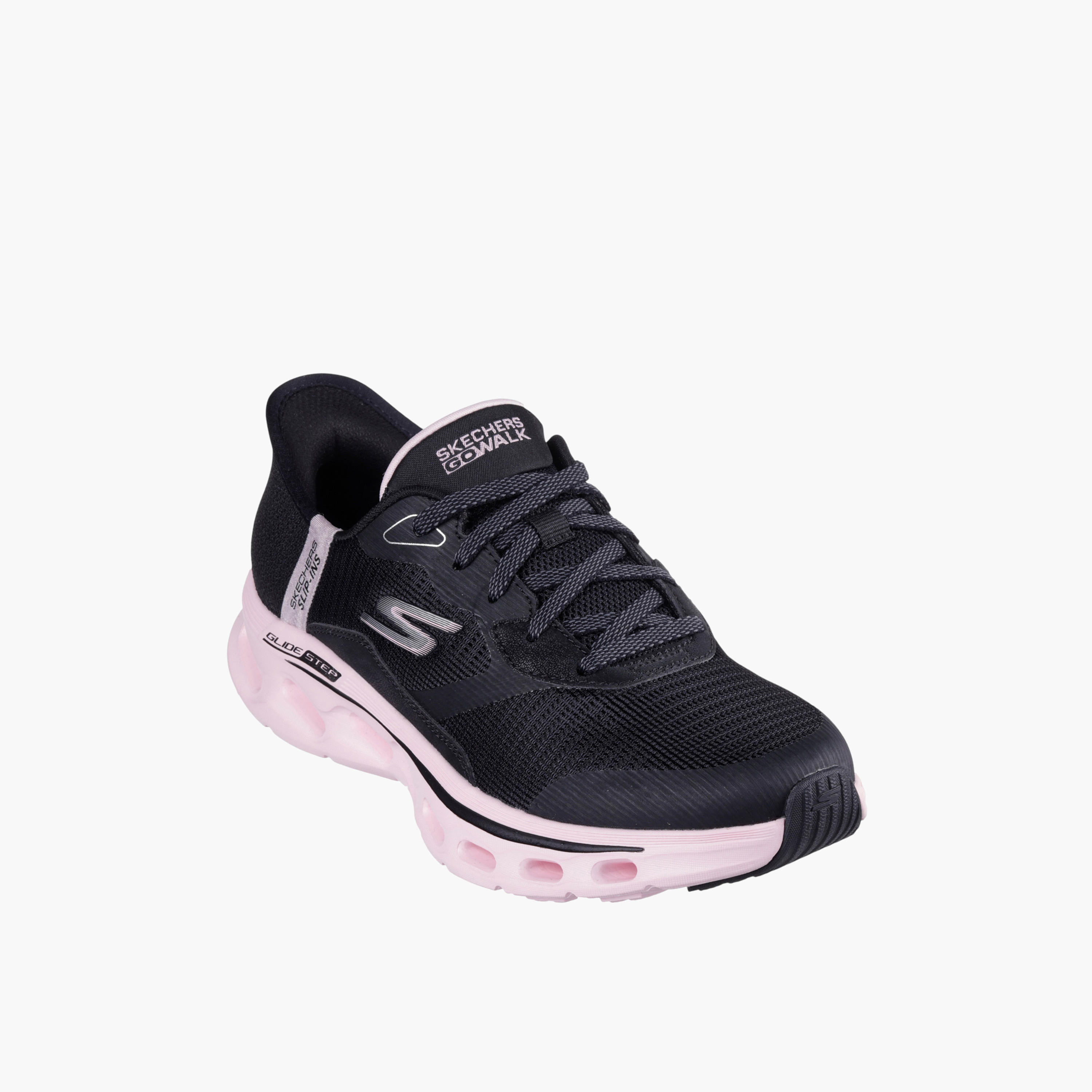 Skechers Women GO WALK GLIDE-STEP 2.0 Lace-Up Sports Shoes-women-shoes-sports-image-1