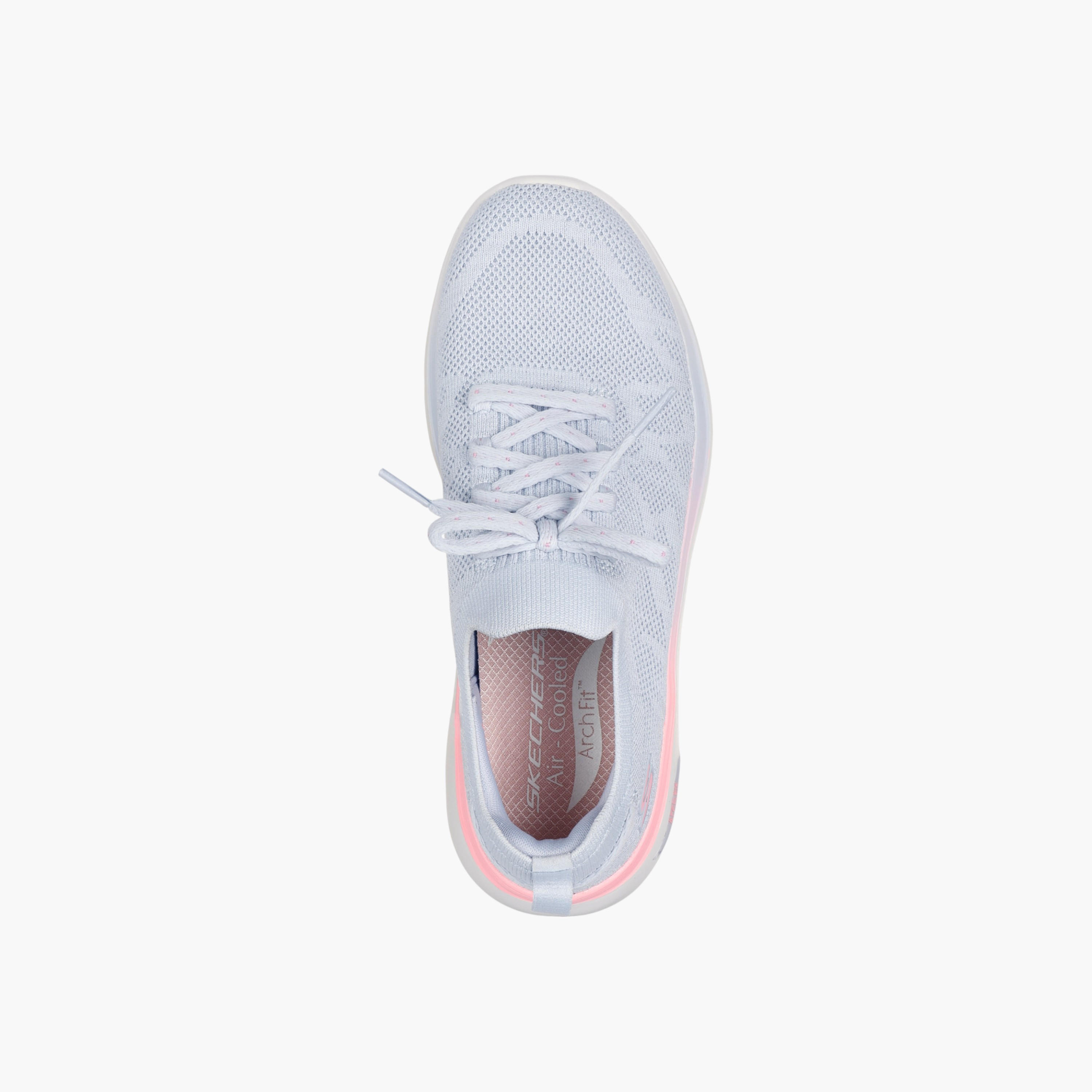حذاء رياضي سهل الارتداء بارز الملمس بتفاصيل دانتيل للنساء من سكيتشيرز-women-shoes-sneakers-image-3