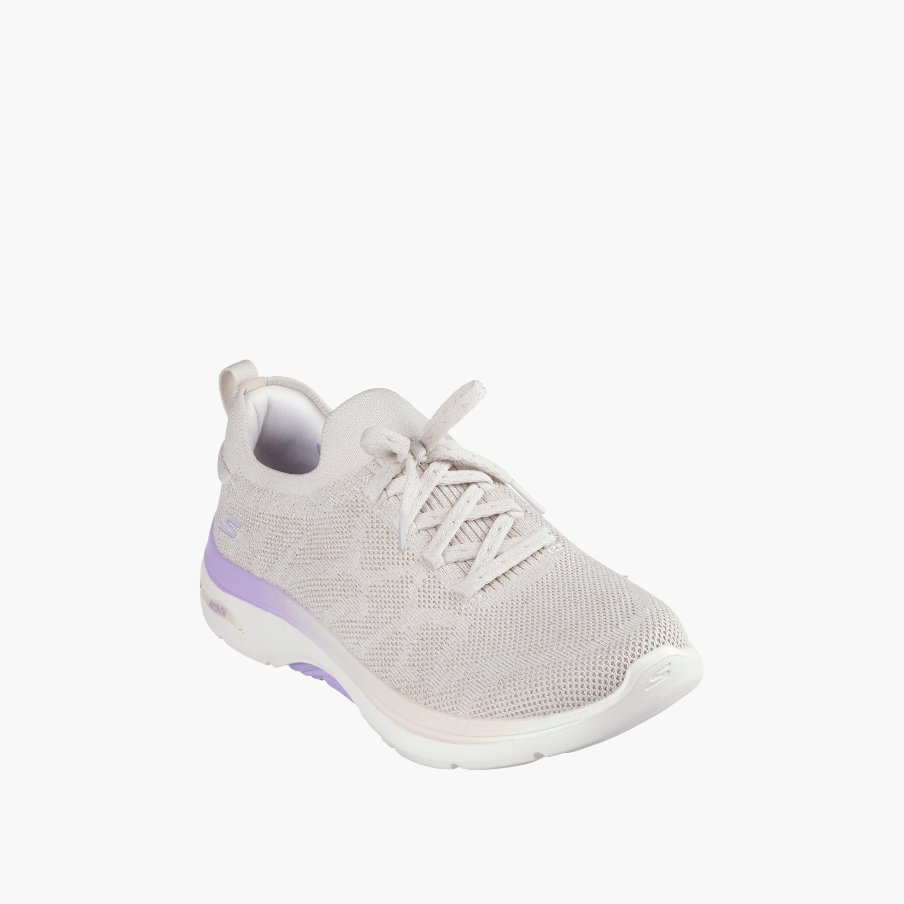 حذاء رياضي شبكي سهل الارتداء بتفاصيل دانتيل للنساء من سكيتشرز-women-shoes-sneakers-image-1