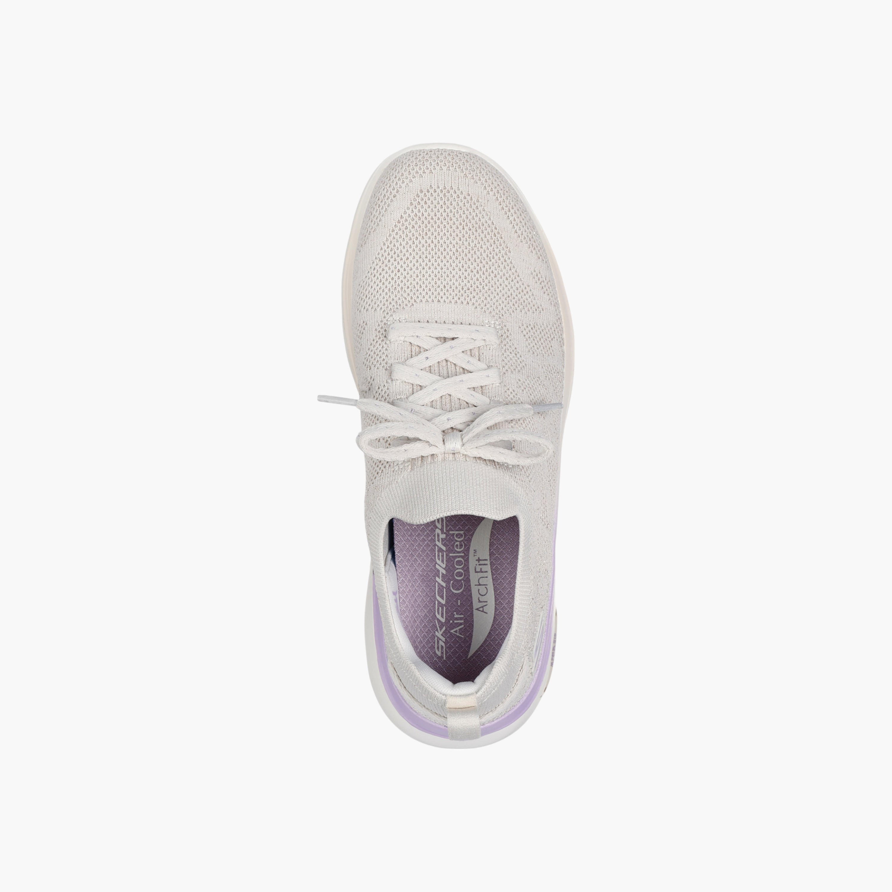 حذاء رياضي شبكي سهل الارتداء بتفاصيل دانتيل للنساء من سكيتشرز-women-shoes-sneakers-image-3
