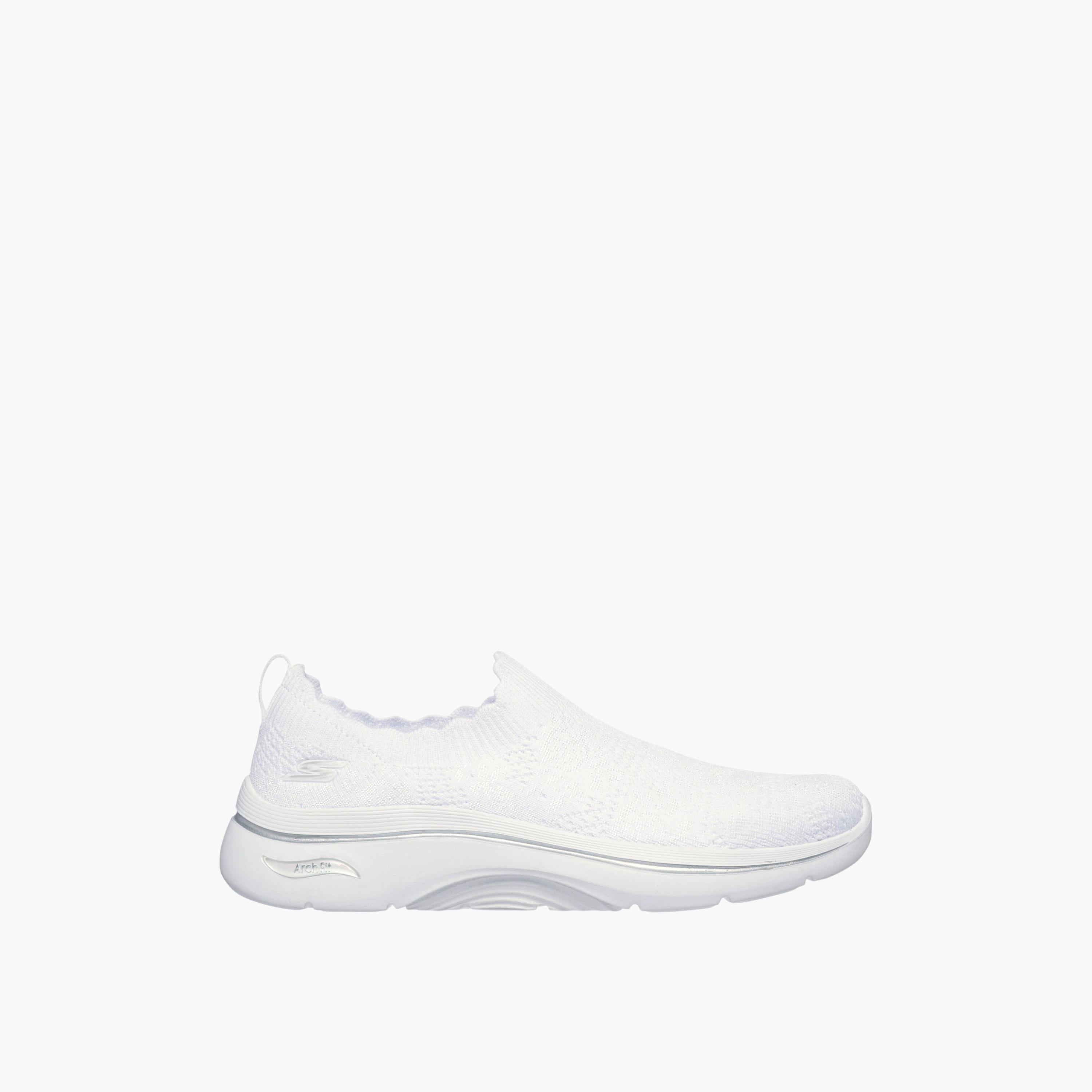 Skechers Women's GO WALK ARCH FIT 2.0 Slip-On Sports Shoes - 125329-WHT-women-shoes-sports-image-2