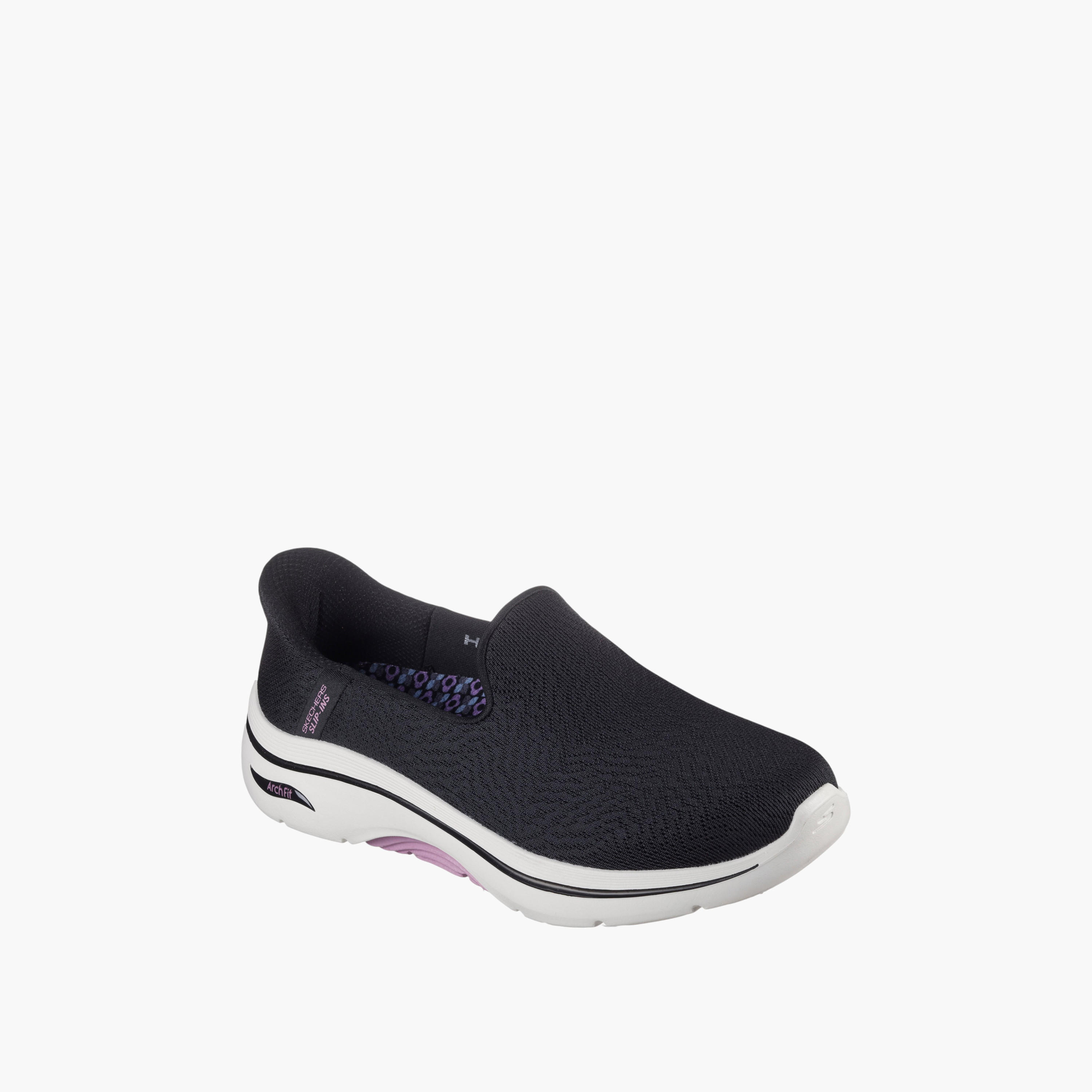حذاء سنيكرز سهل الارتداء جو ووك أرك فيت 2.0 للنساء من سكتشرز - 125332-BKMV-women-shoes-sneakers-image-1