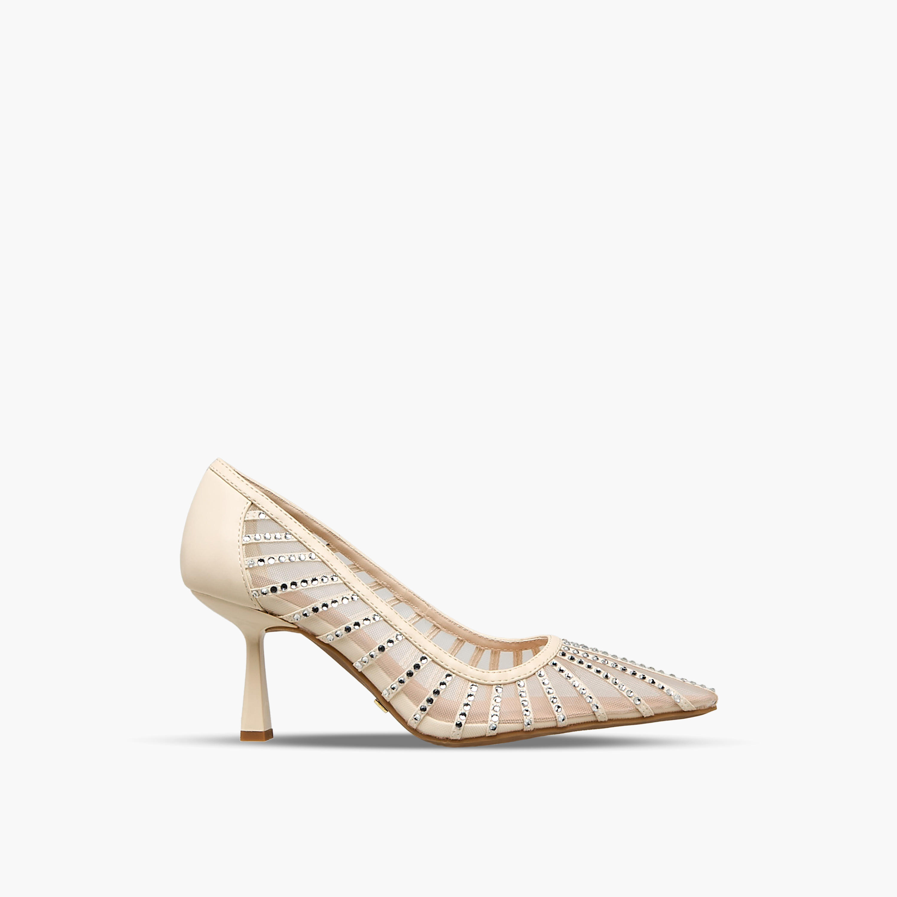 Celeste Women Mesh Embellished Stiletto Heel Pumps-women-shoes-heels-image-4