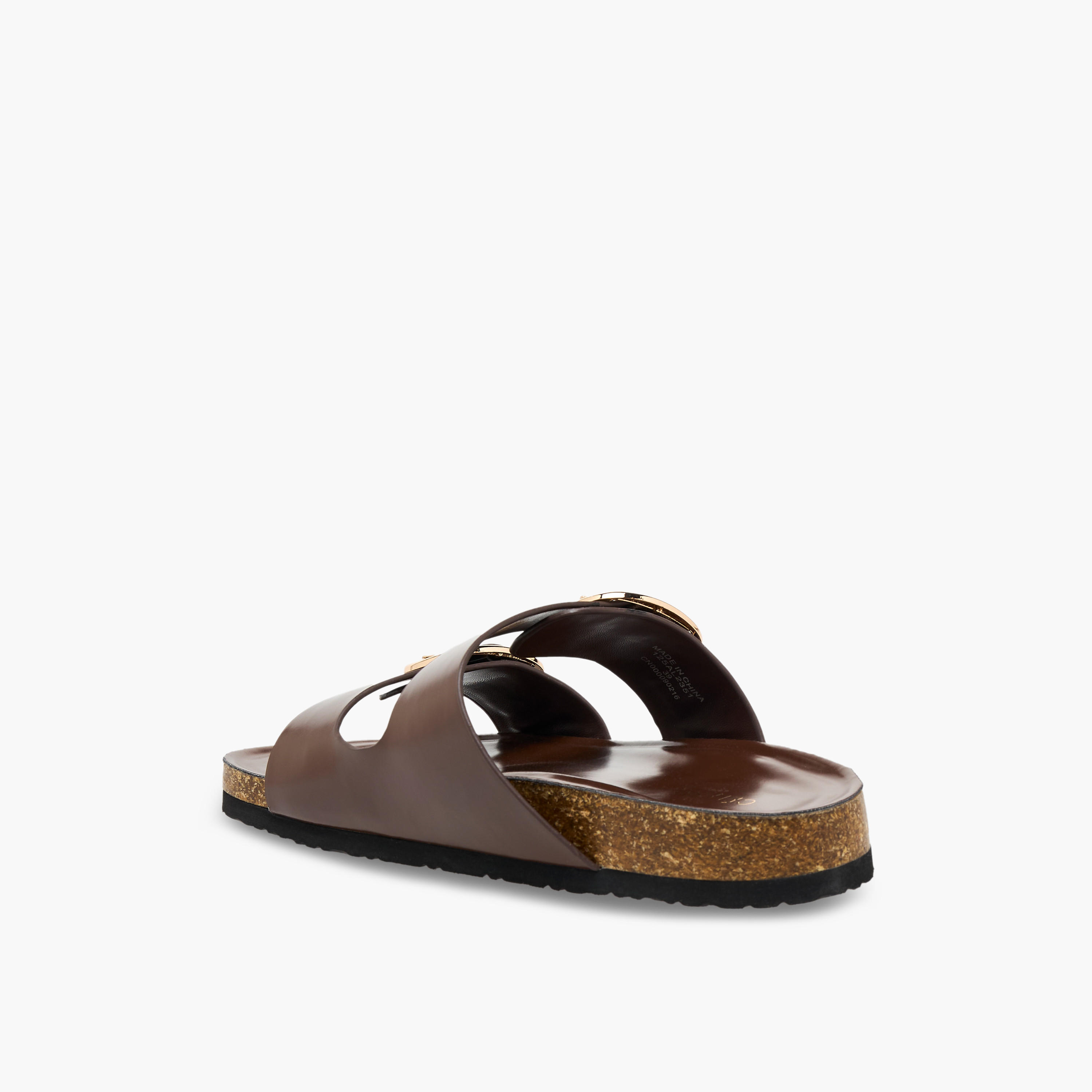 Celeste Women Buckle Detail Slide Sandals-women-shoes-sandals-flats-image-4