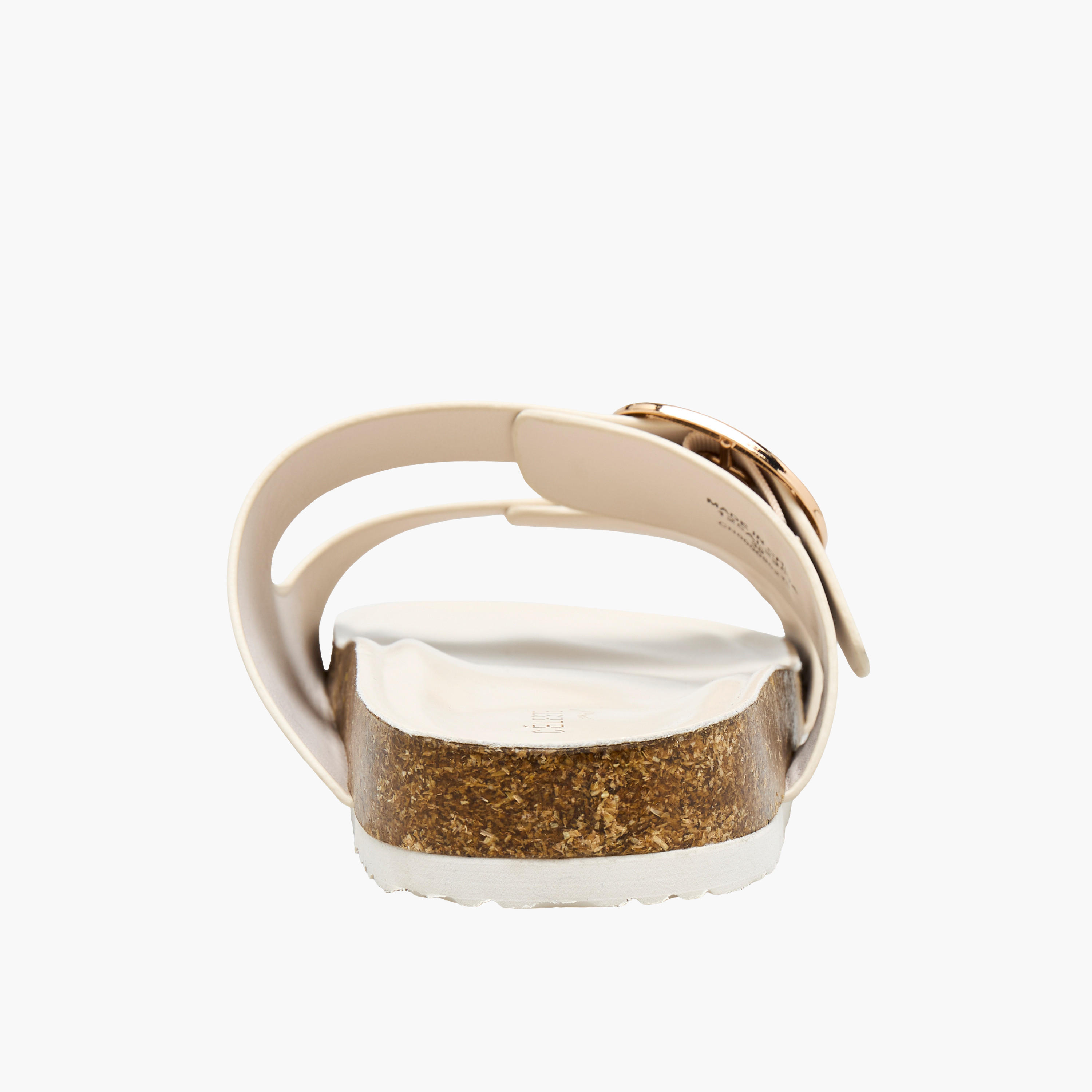 Celeste Women Buckle Detail Slide Sandals-women-shoes-sandals-flats-image-6
