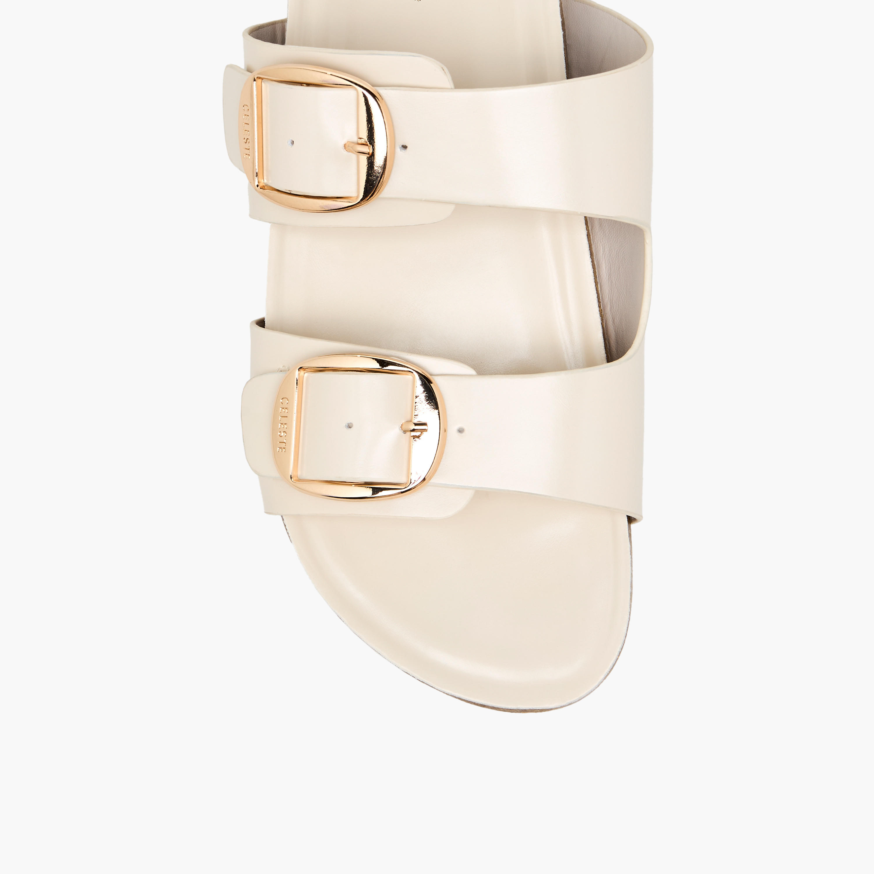 Celeste Women Buckle Detail Slide Sandals-women-shoes-sandals-flats-image-7