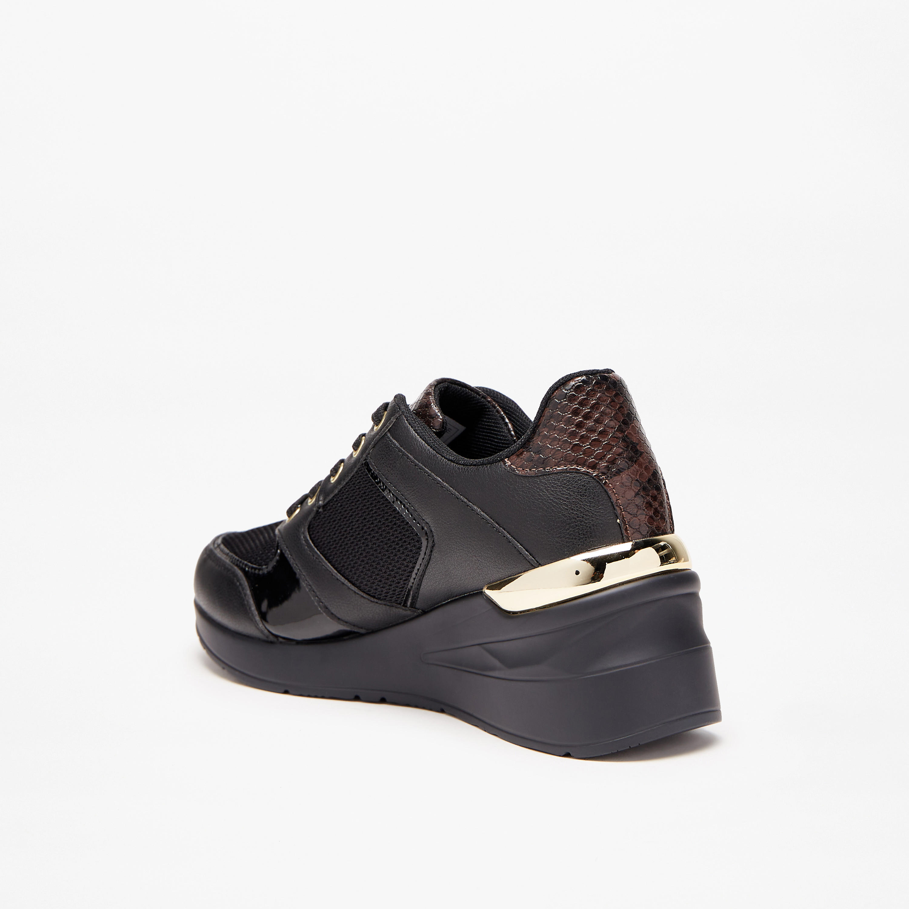 Celeste Women's Textured Lace-Up Sneakers-women-shoes-sneakers-image-2