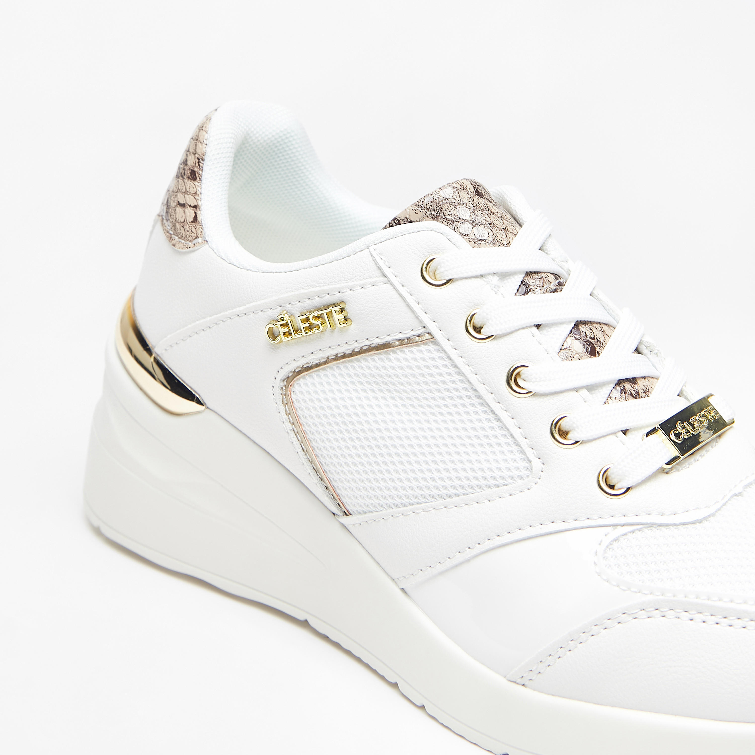 Celeste Women's Textured Lace-Up Sneakers-women-shoes-sneakers-image-10