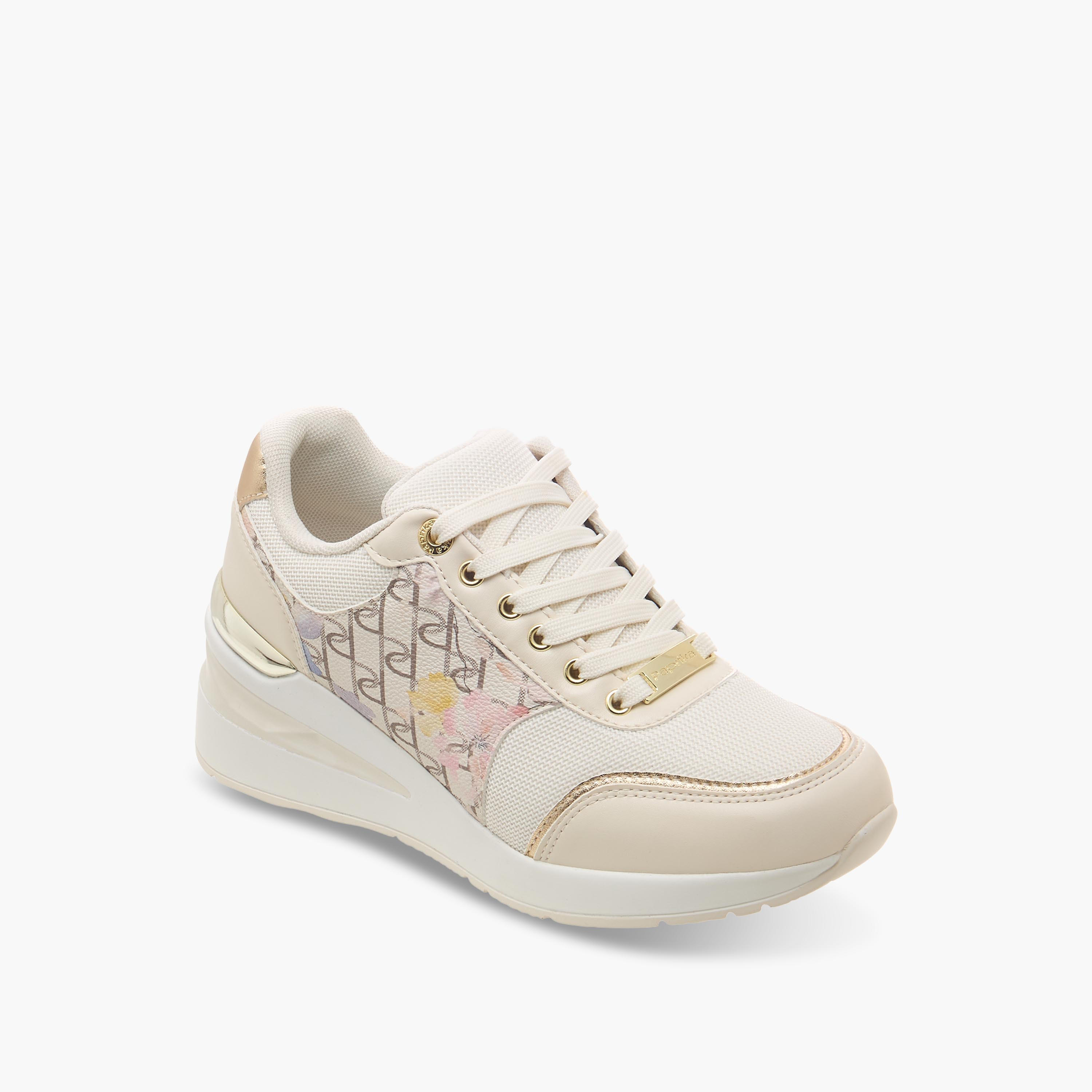 Paprika Women Lace-Up Ankle Sneakers-women-shoes-sneakers-image-2