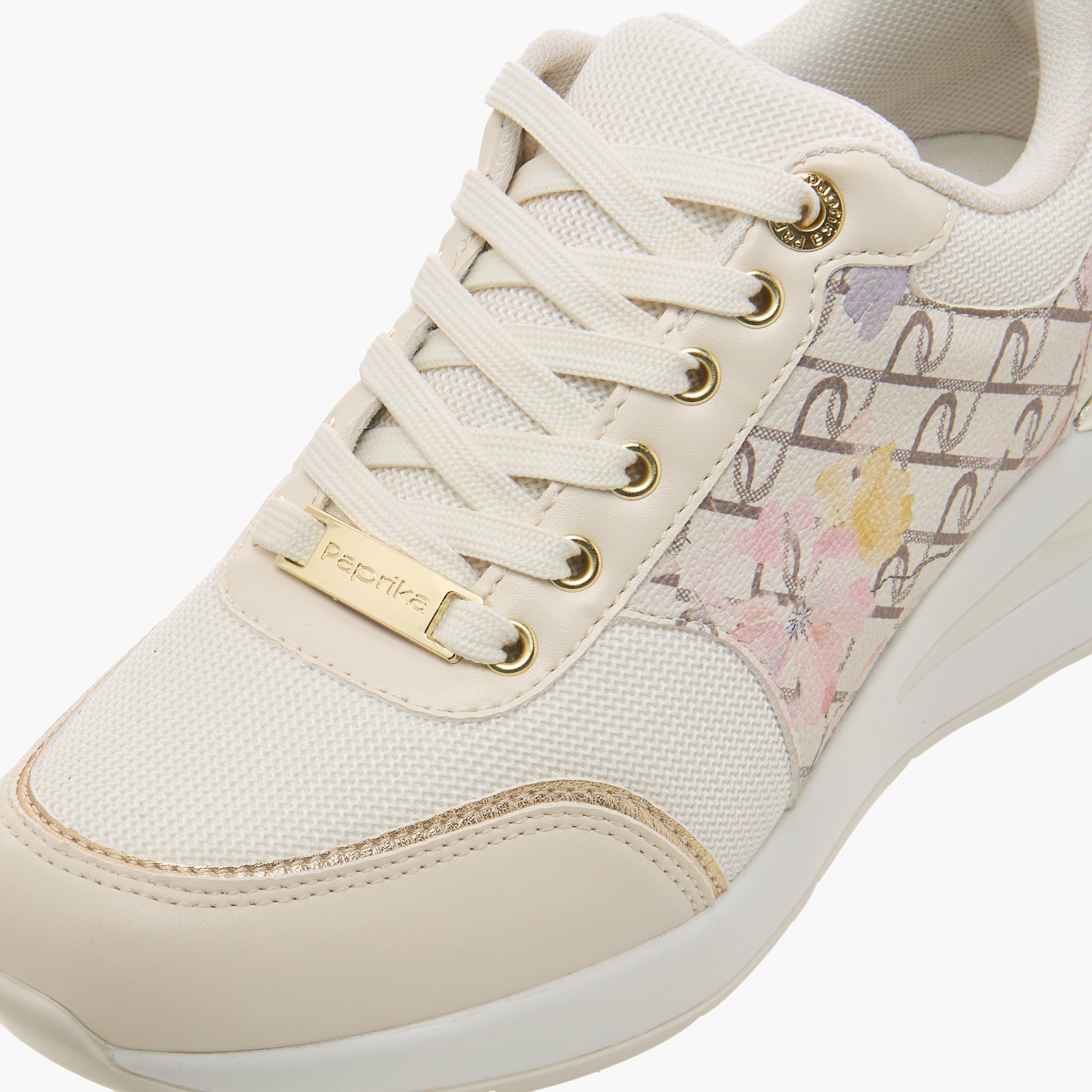 Paprika Women Lace-Up Ankle Sneakers-women-shoes-sneakers-image-4