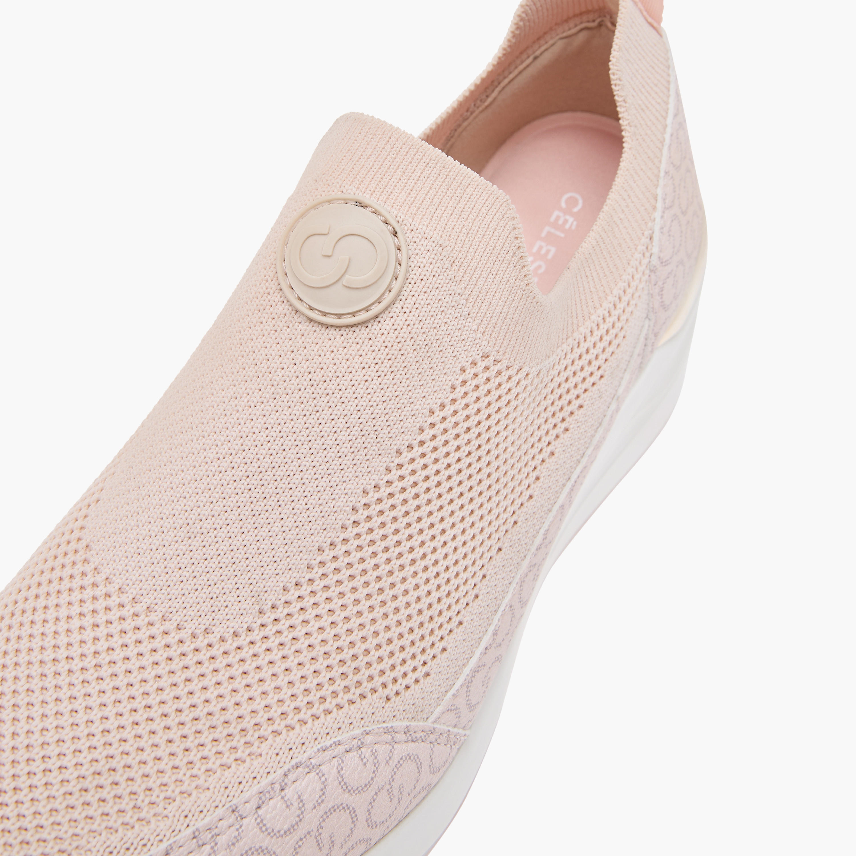 Celeste Women's Logo Detail Slip-On Sneakers-women-shoes-sneakers-image-4