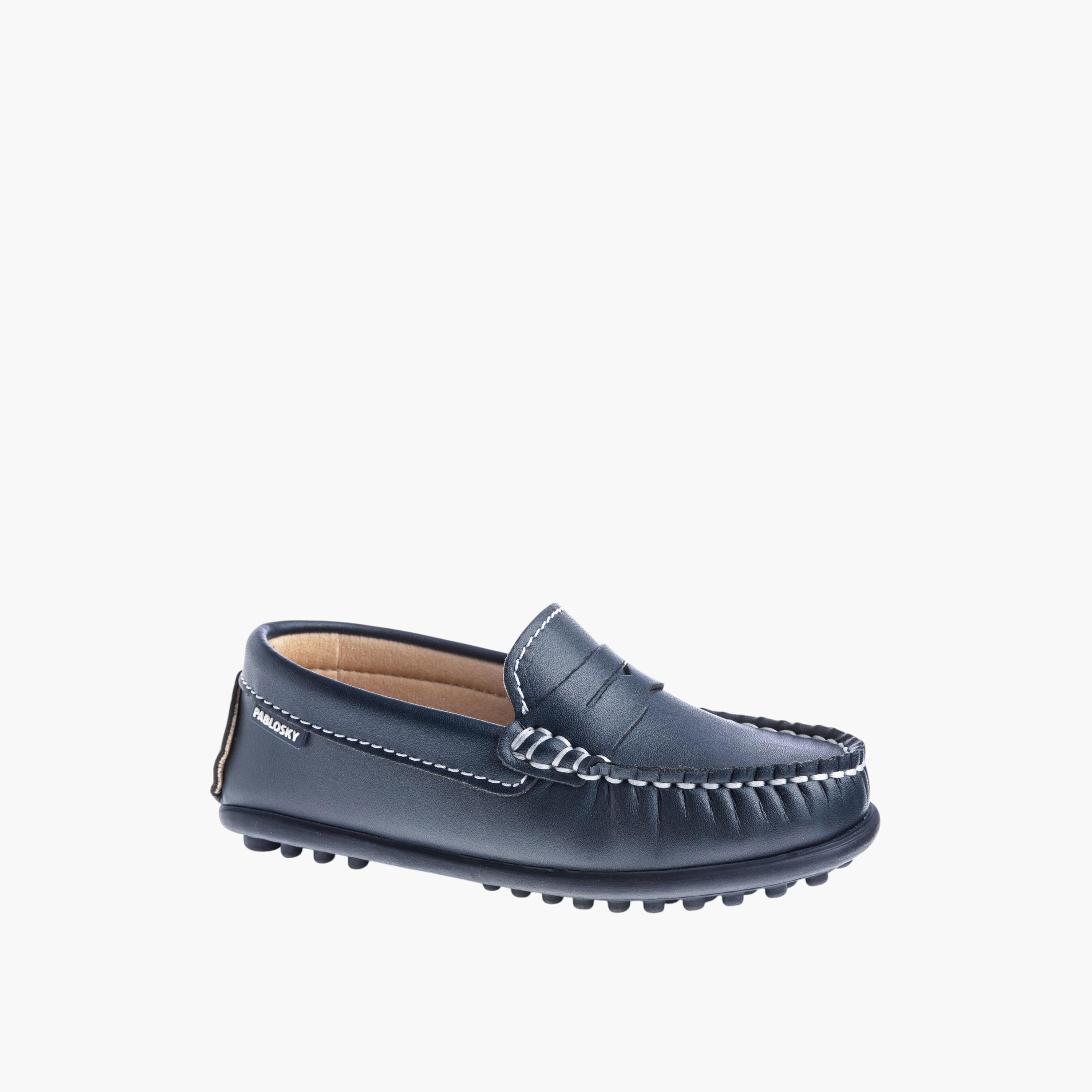 Pablosky Boys' Loafers with Slip-On Closure-boys-shoes-loafers-image-1