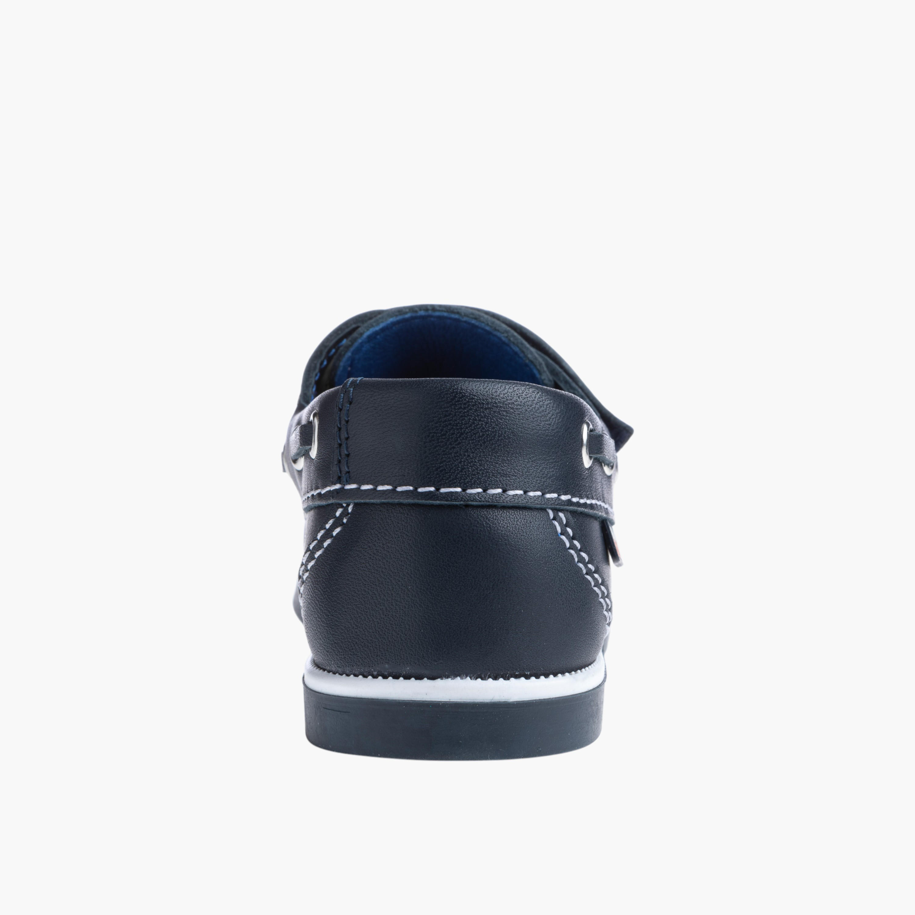 Pablosky Boys' Solid Loafers with Hook & Loop Closure-boys-shoes-loafers-image-3