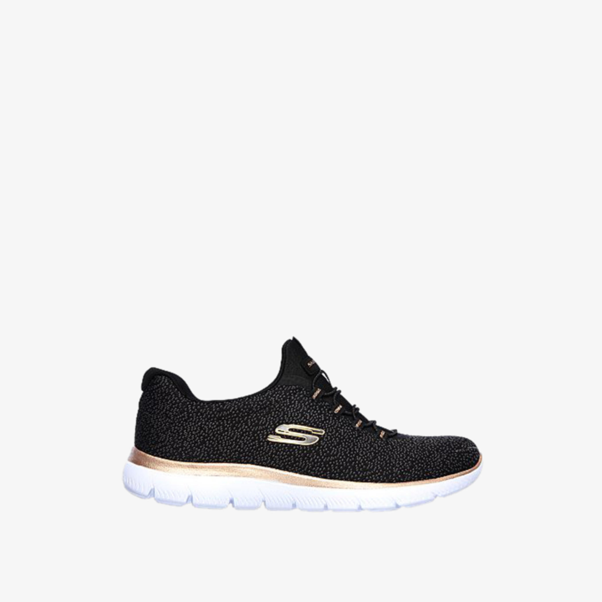 حذاء تدريب سهل الارتداء ساميتس فريش تيك برباط للنساء من سكتشرز - 12998-BKGD-women-shoes-sneakers-image-2