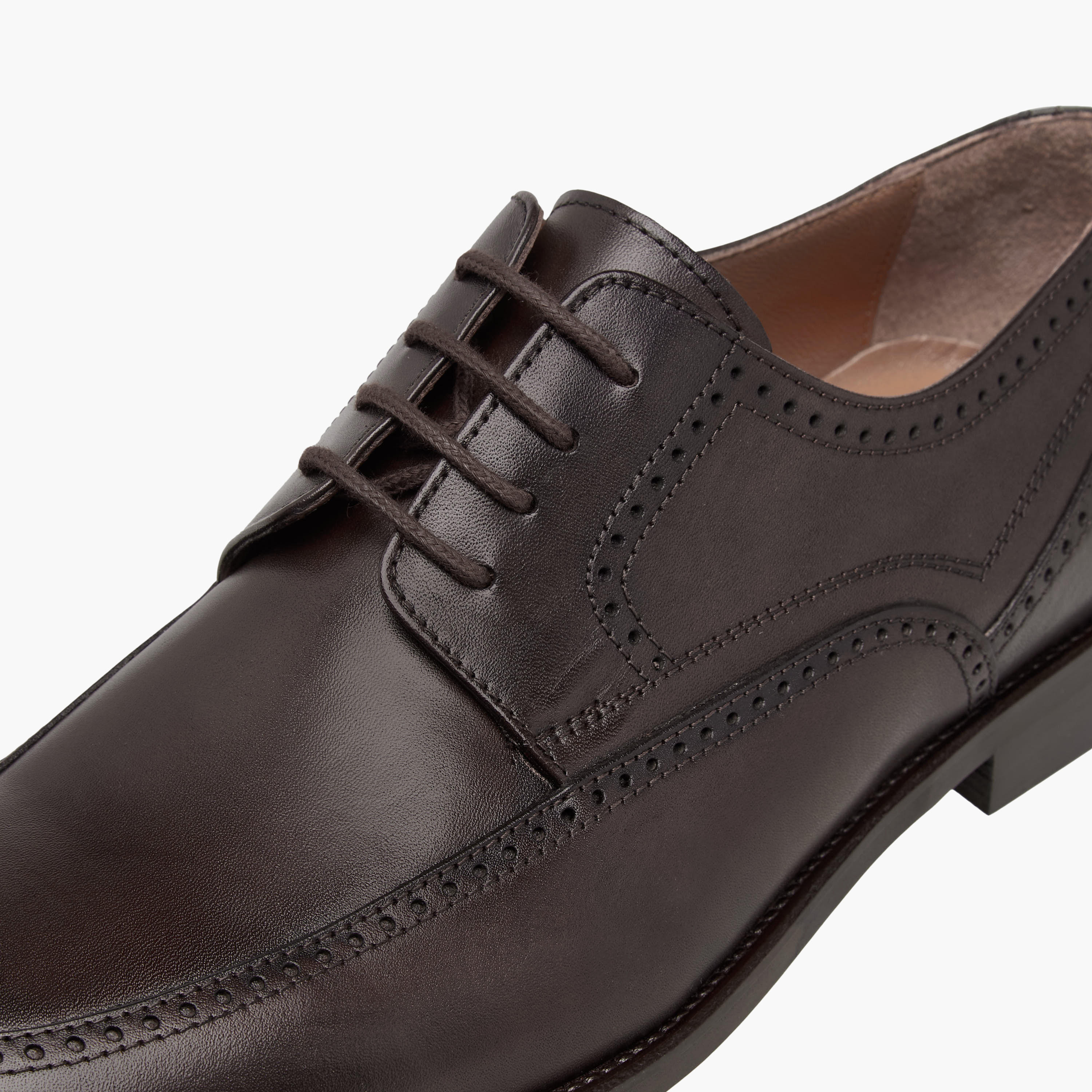 Duchini Men Lace-Up Leather Derby Shoes-men-shoes-formalshoes-image-4