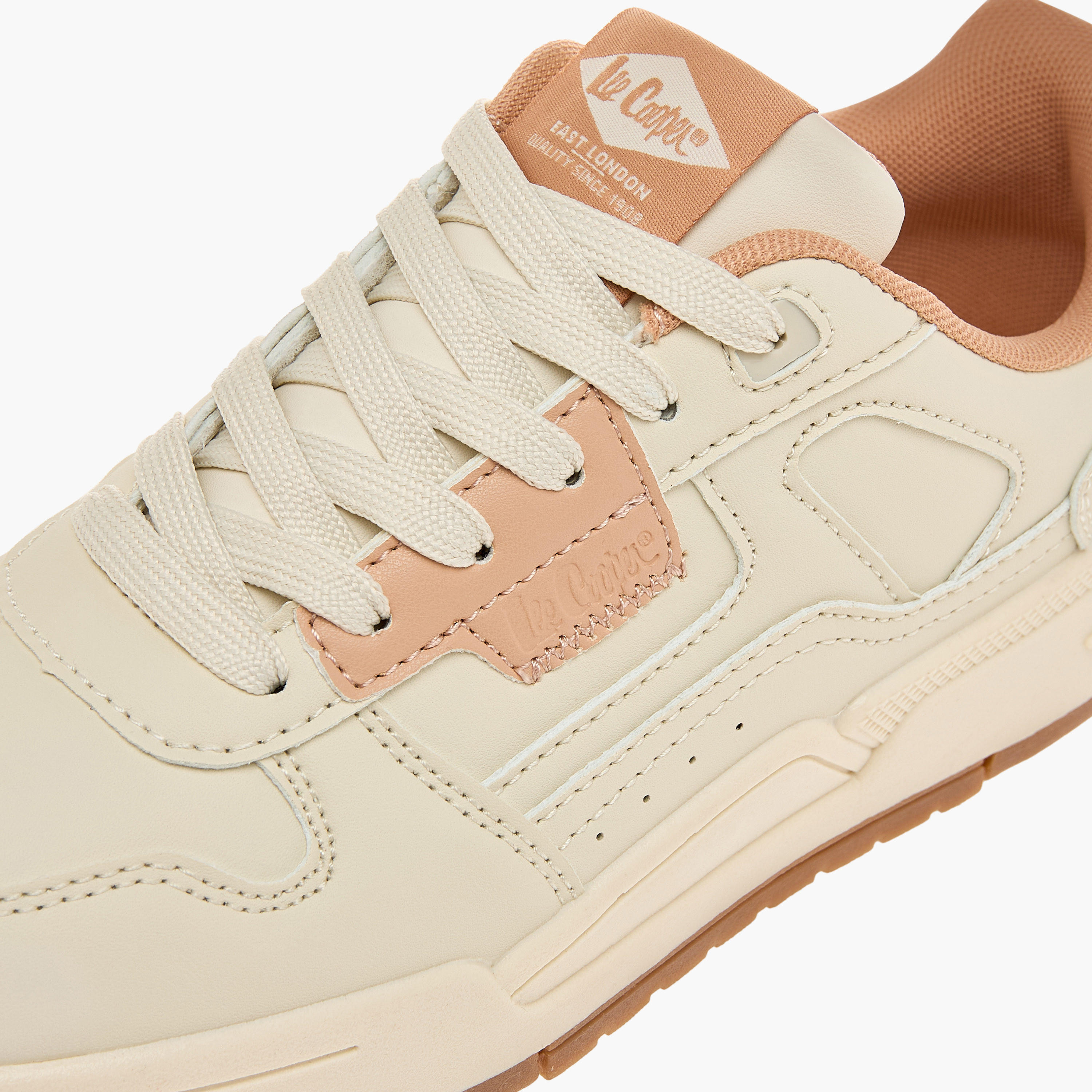 Lee Cooper Women's Colourblock Sneakers with Lace-Up Closure-women-shoes-sneakers-image-4