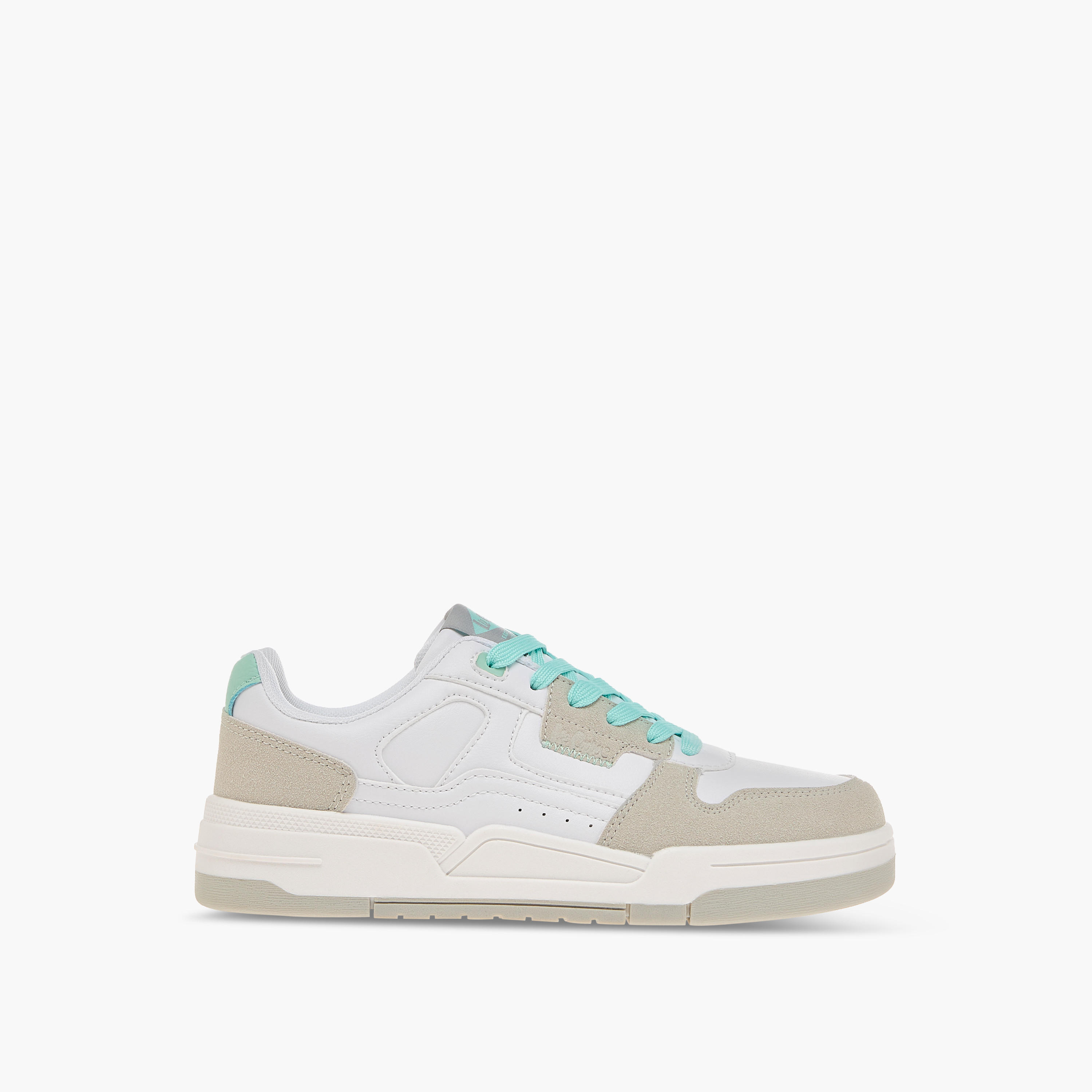 Lee Cooper Women's Colourblock Sneakers with Lace-Up Closure-women-shoes-sneakers-image-3