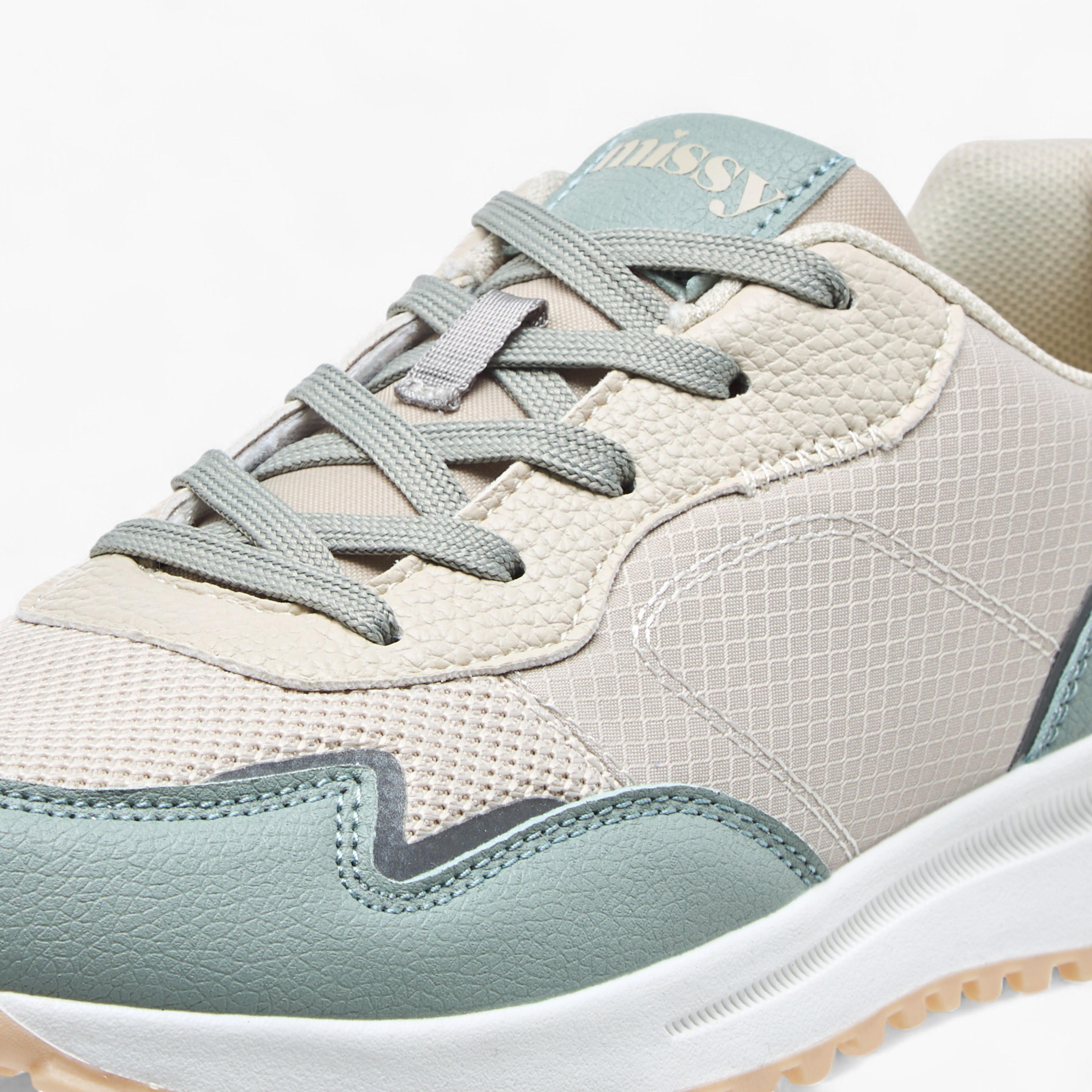 حذاء سنيكرز فلاي نيت بارز الملمس برباط إغلاق من ميسي-women-shoes-sneakers-image-9