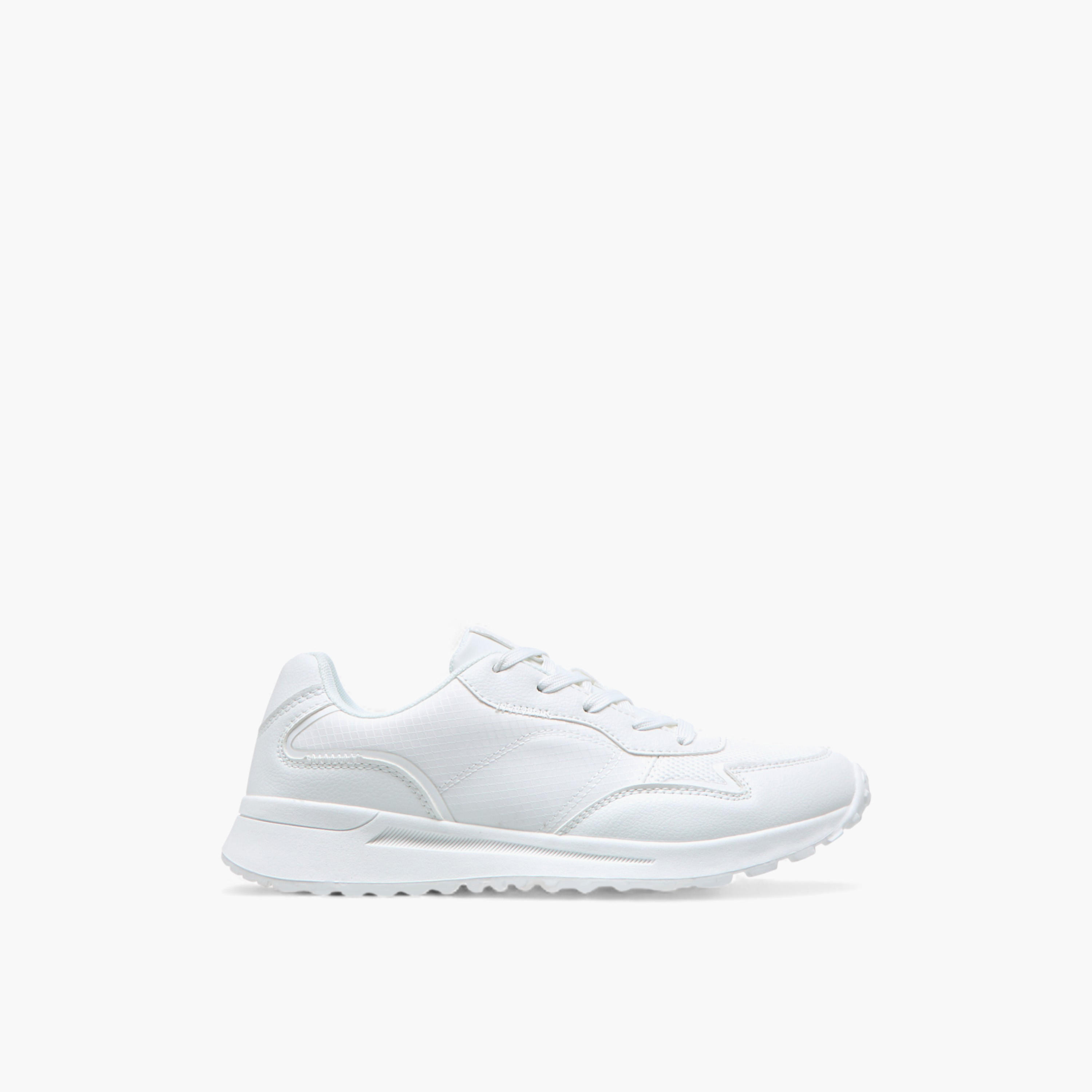 Missy Flyknit Textured Sneakers with Lace-Up Closure-women-shoes-sneakers-image-3