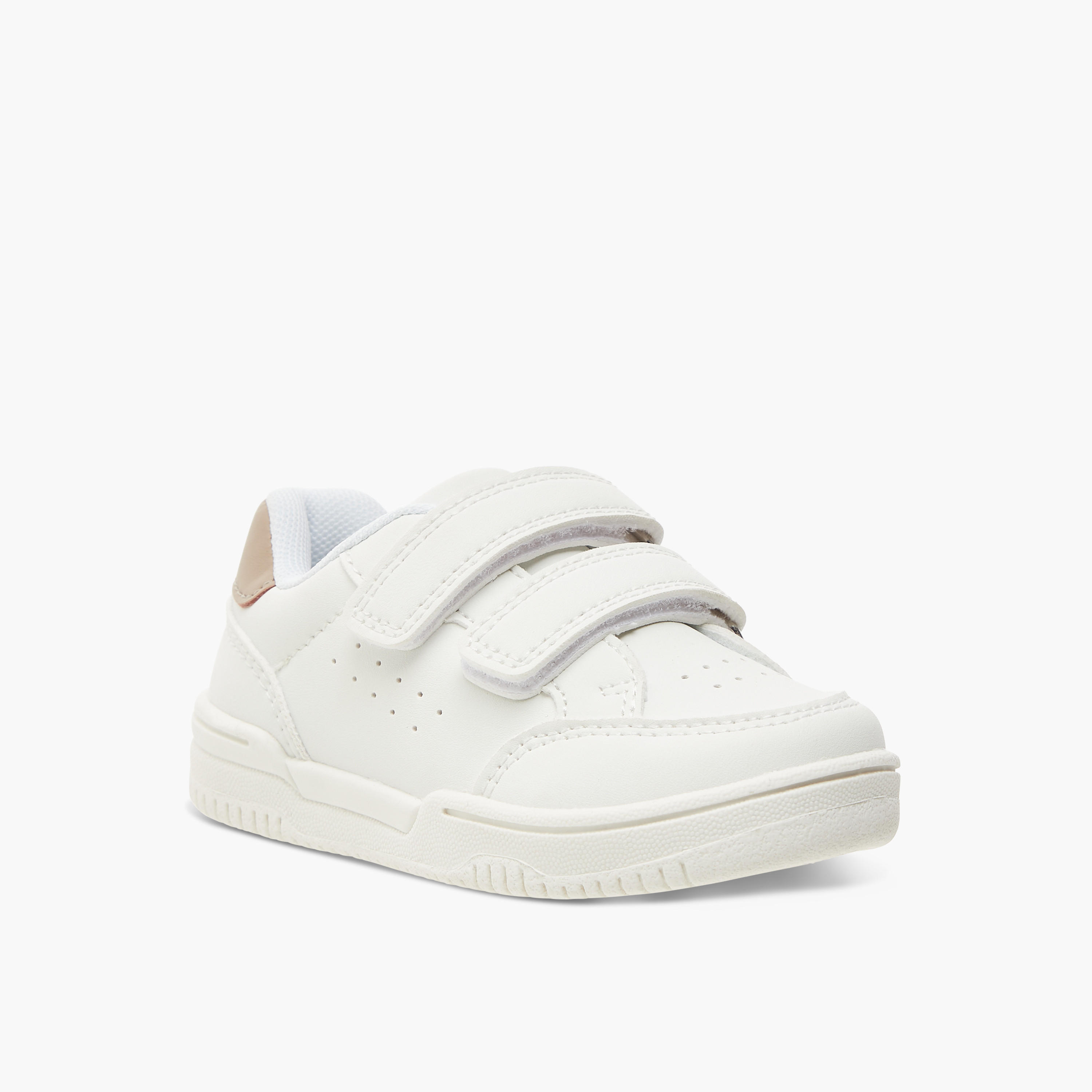 Barefeet Textured Sneakers with Hook and Loop Closure-boys-shoes-sneakers-image-2